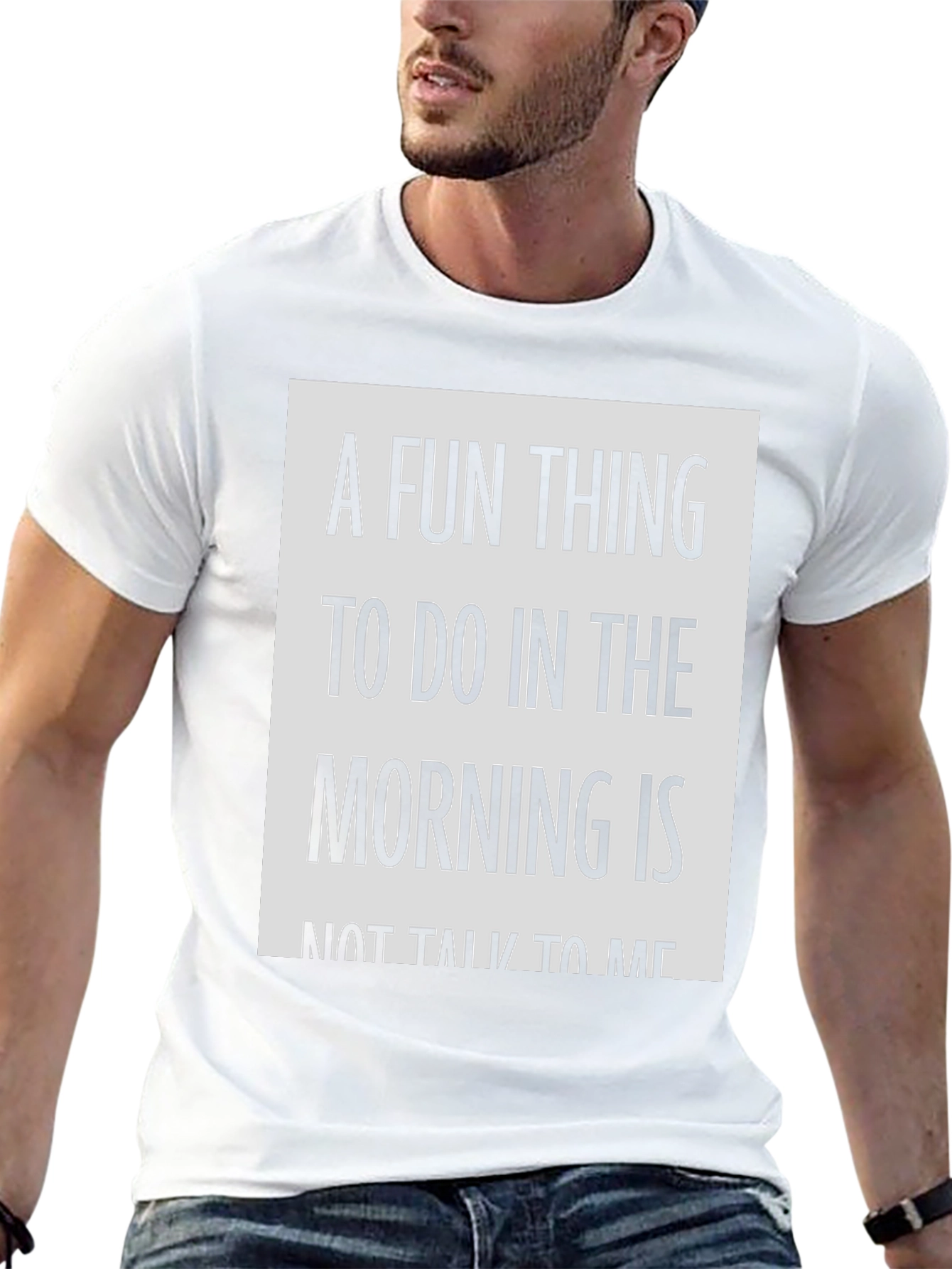 Funny Not Talk to Me Morning T-Shirt