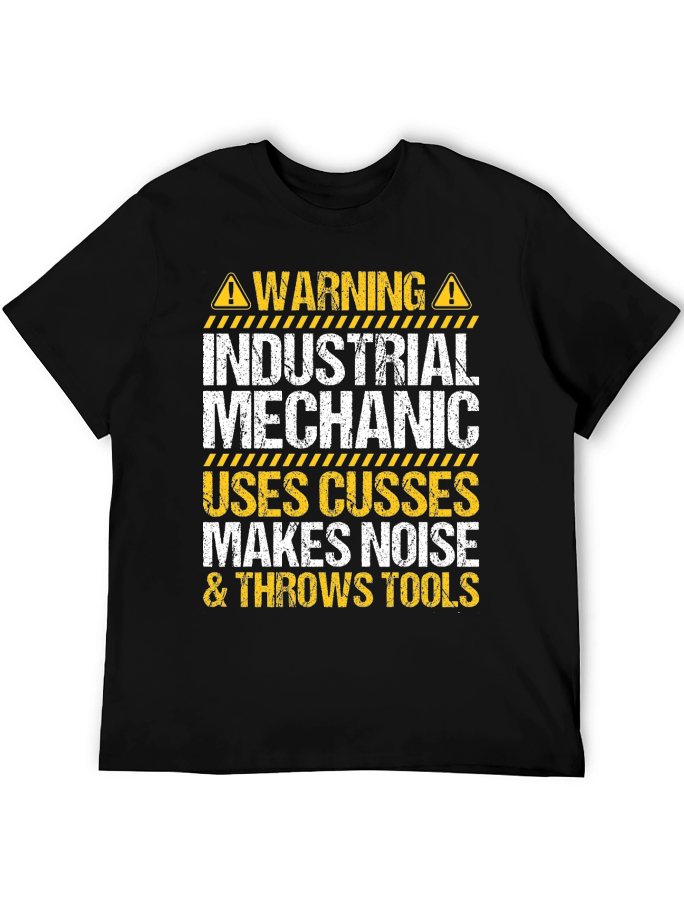 Industrial Mechanic Warning T-Shirt