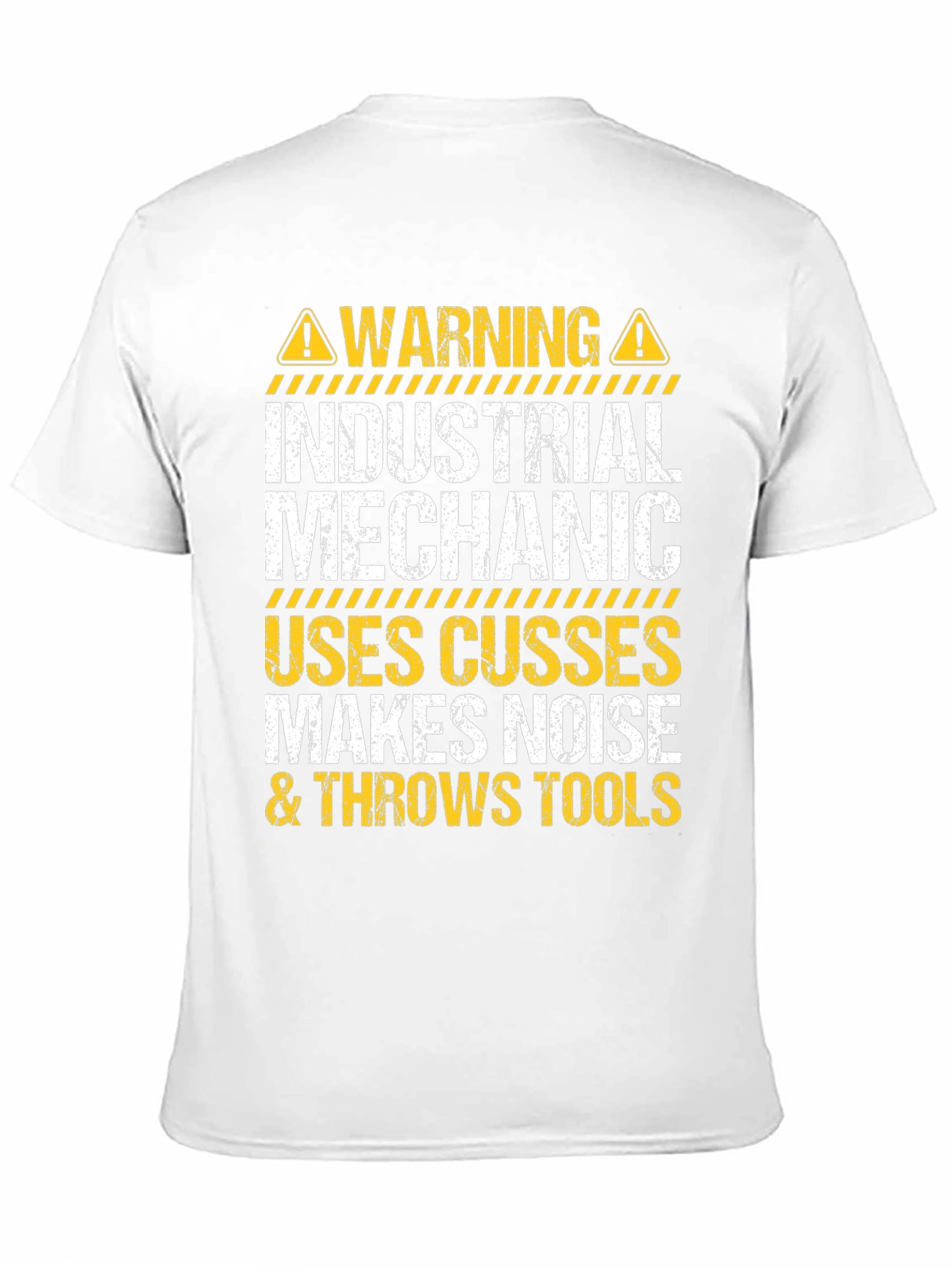 Industrial Mechanic Warning T-Shirt