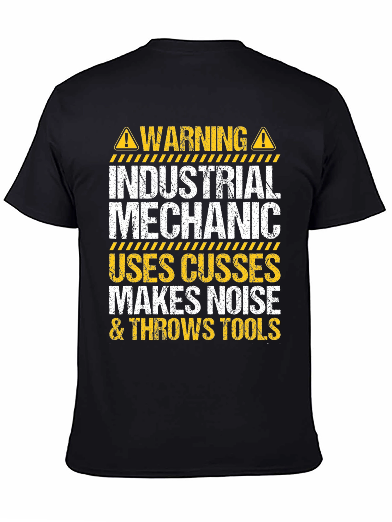 Industrial Mechanic Warning T-Shirt
