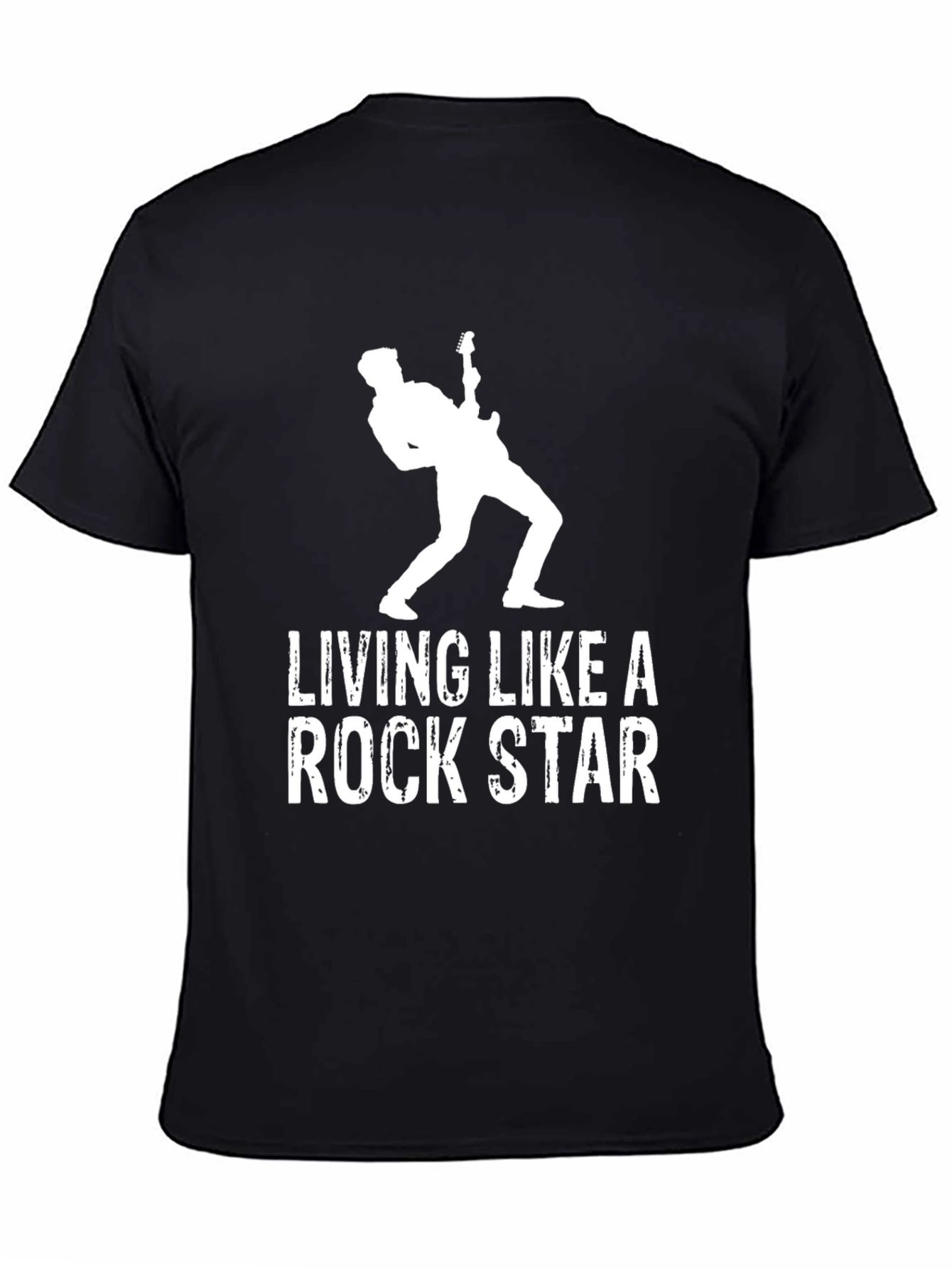 Living Like a Rock Star Graphic Tee