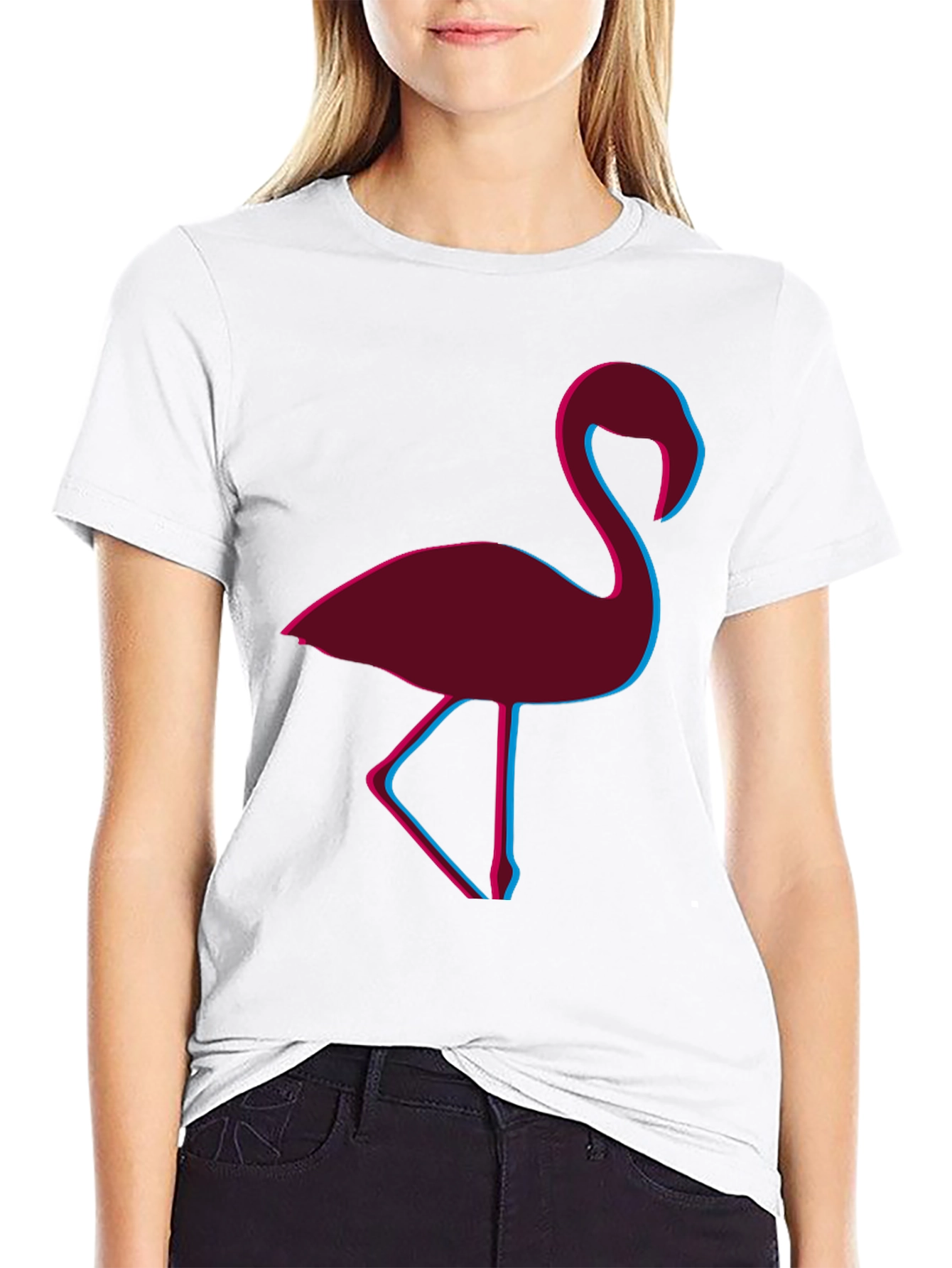 Retro Flamingo Graphic Tee
