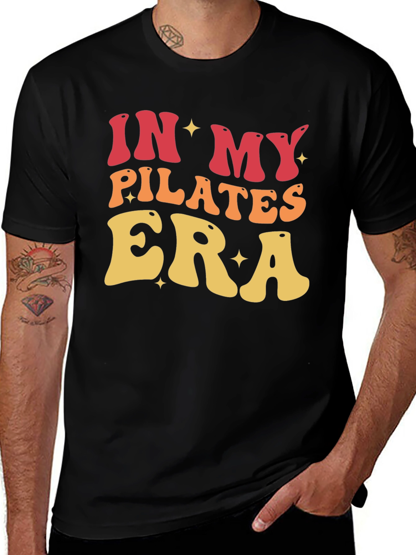 Pilates Era T-Shirt - Trendy Retro Design