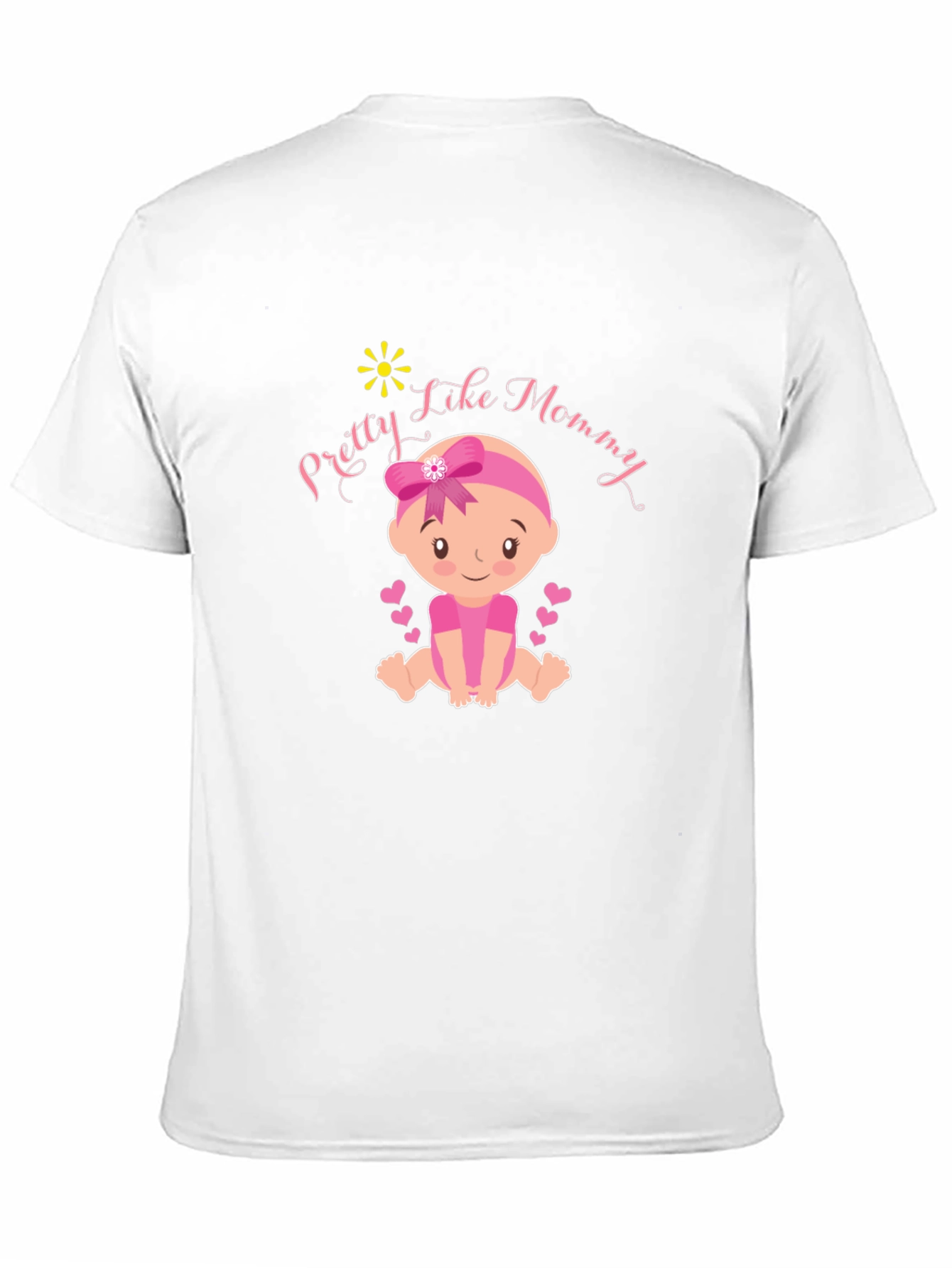 Pretty Like Mommy Baby Graphic T-Shirt