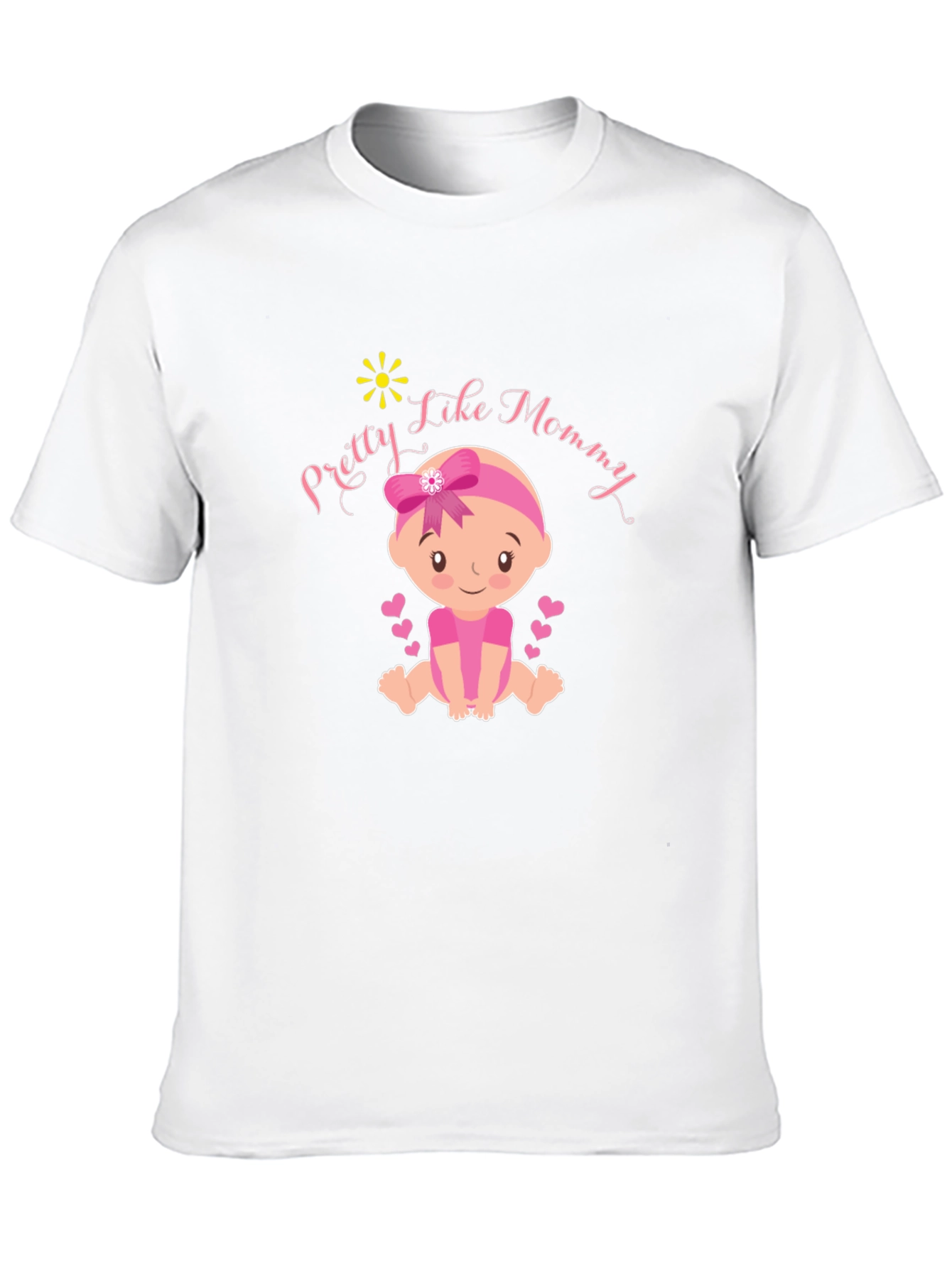 Pretty Like Mommy Baby Graphic T-Shirt