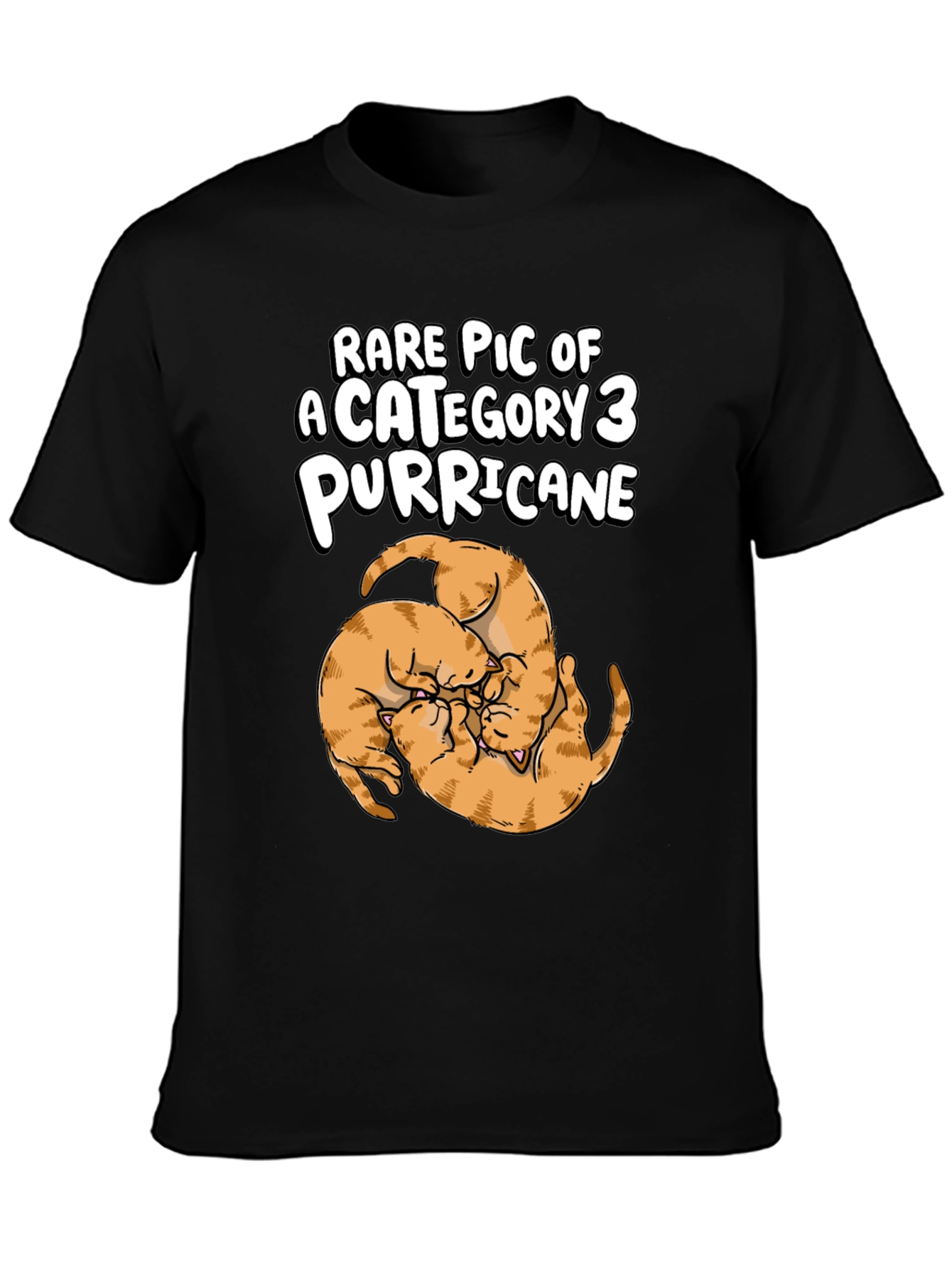 Rare Category 3 Purricane Cat T-Shirt
