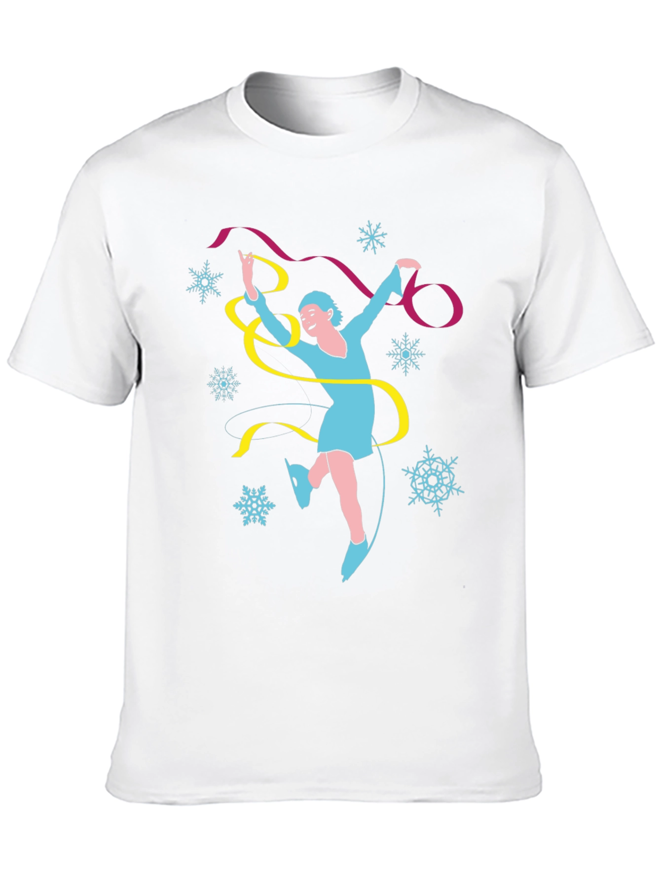 Figure Skating Black T-Shirt