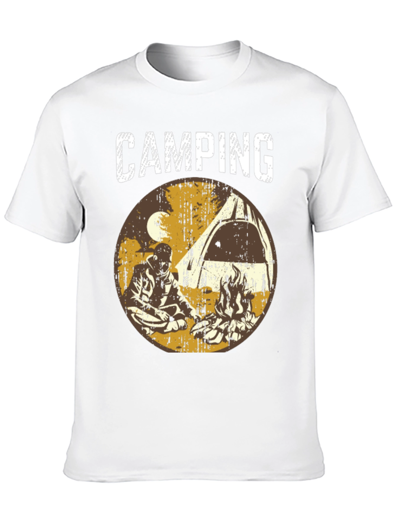 Camping Graphic T-Shirt - Adventure Ready