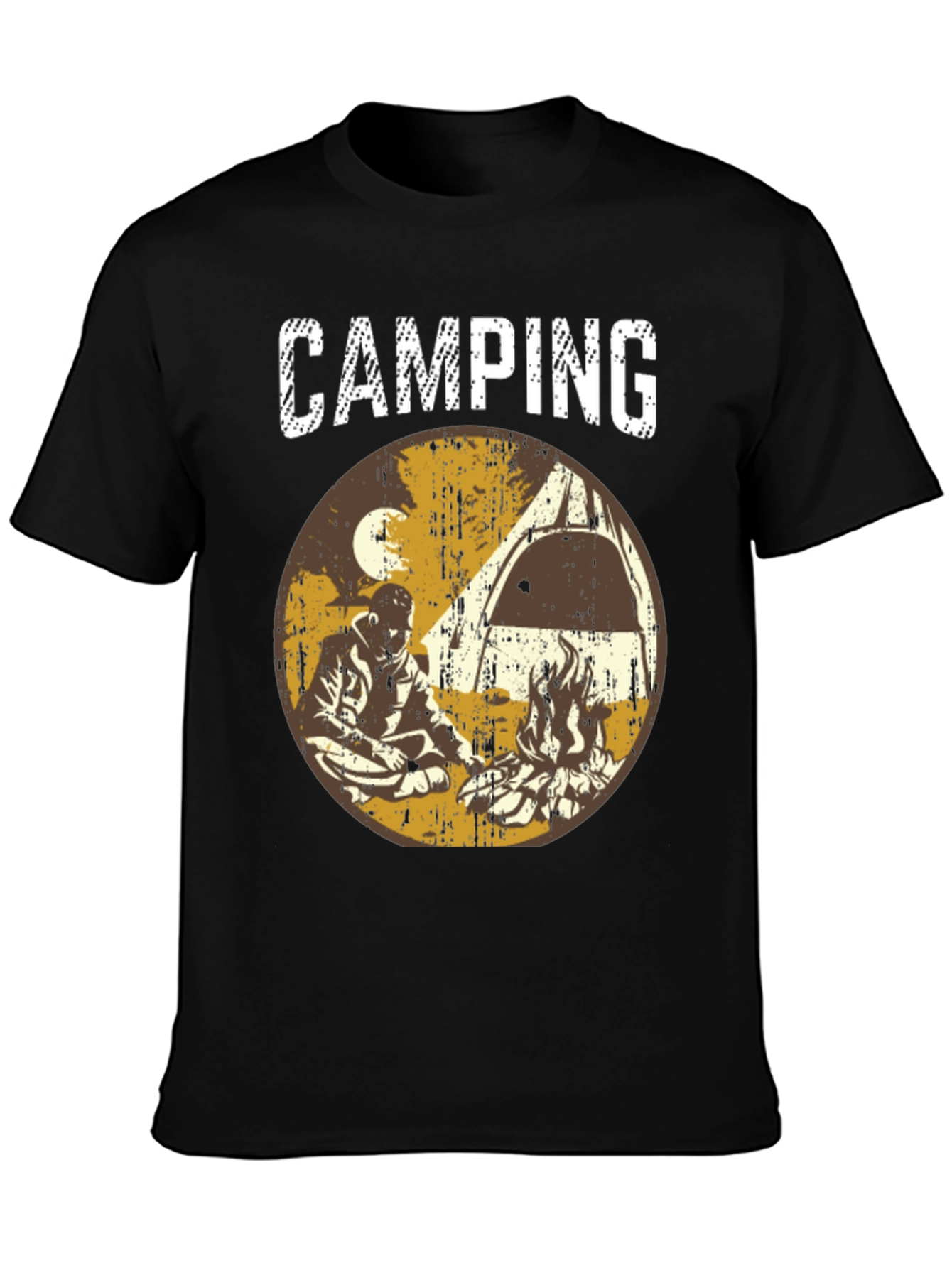 Camping Graphic T-Shirt - Adventure Ready