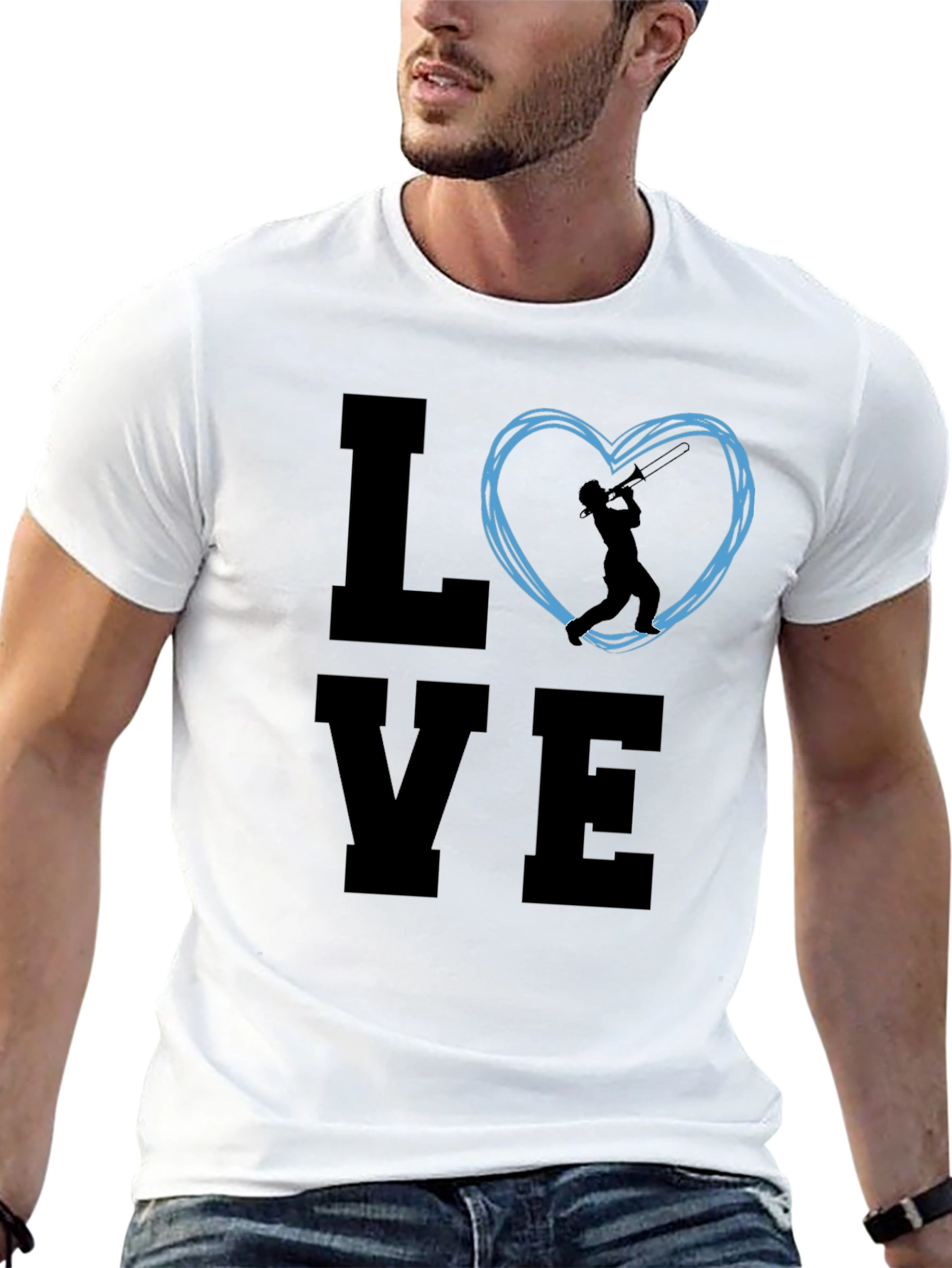 Love Cricket Graphic T-Shirt - Black