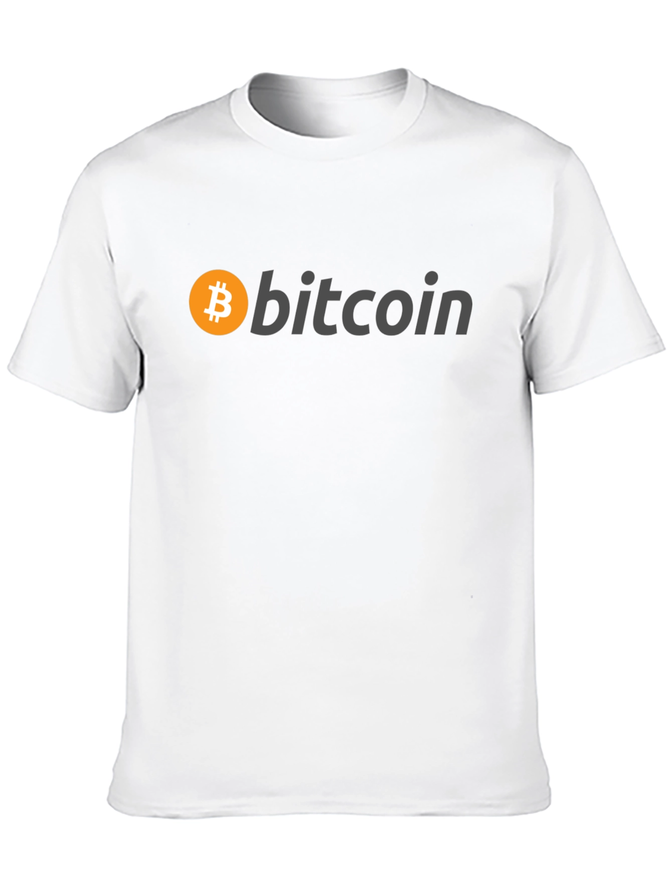 Bitcoin Logo Black T-Shirt