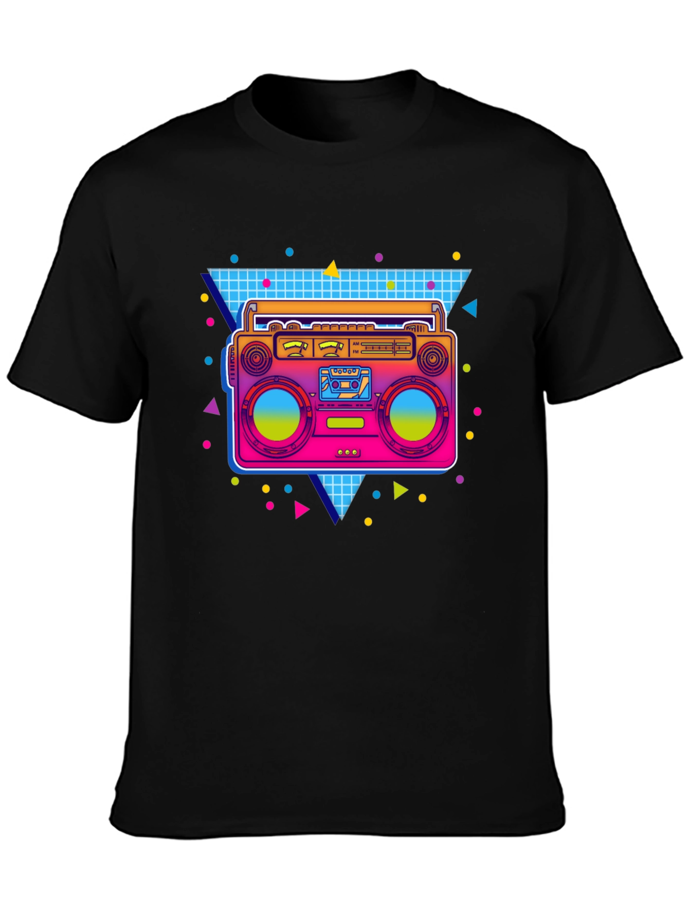 Retro 80s Boombox T-Shirt