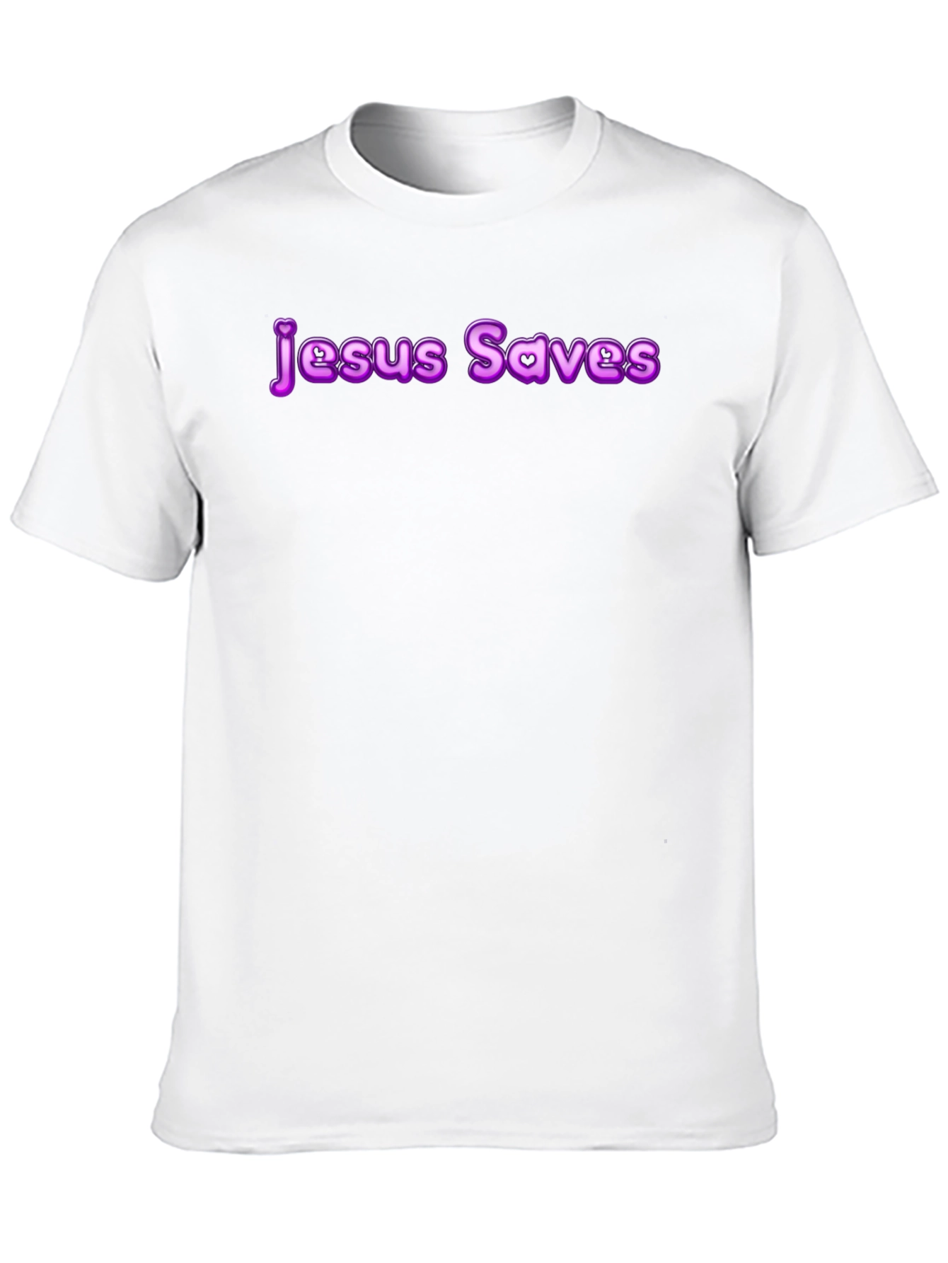 Jesus Saves Black T-Shirt