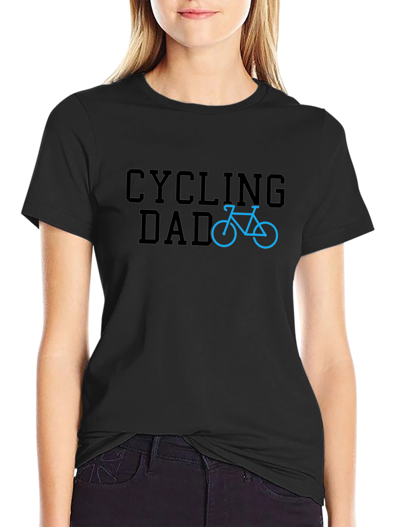 Cycling Dad Graphic Tee - Bike Lovers T-Shirt