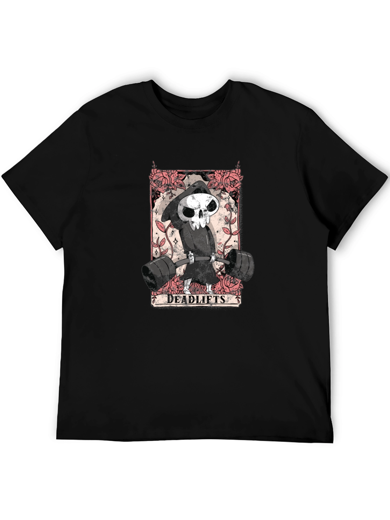Grim Reaper Deadlifts Black T-Shirt