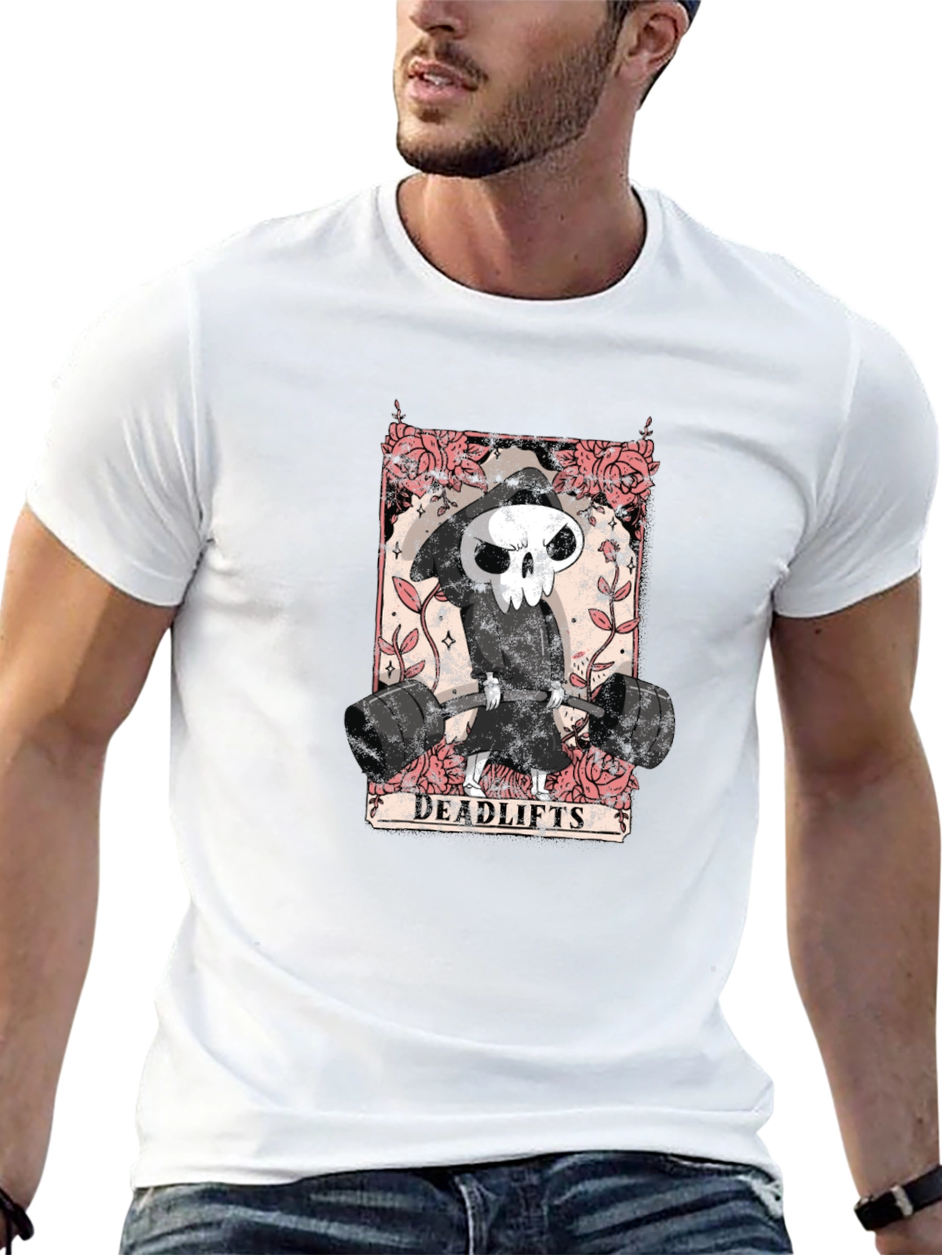 Grim Reaper Deadlifts Black T-Shirt