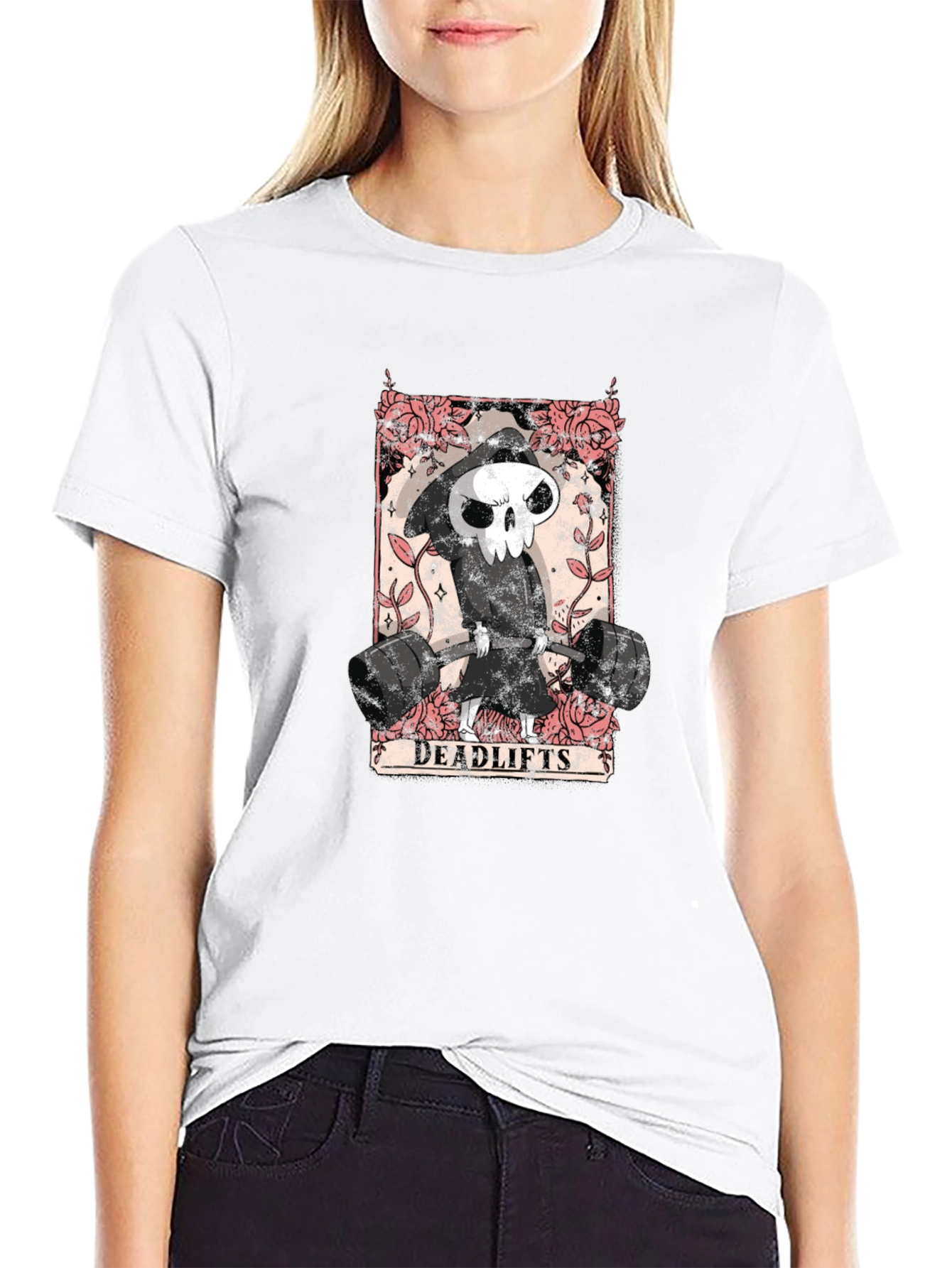 Grim Reaper Deadlifts Black T-Shirt