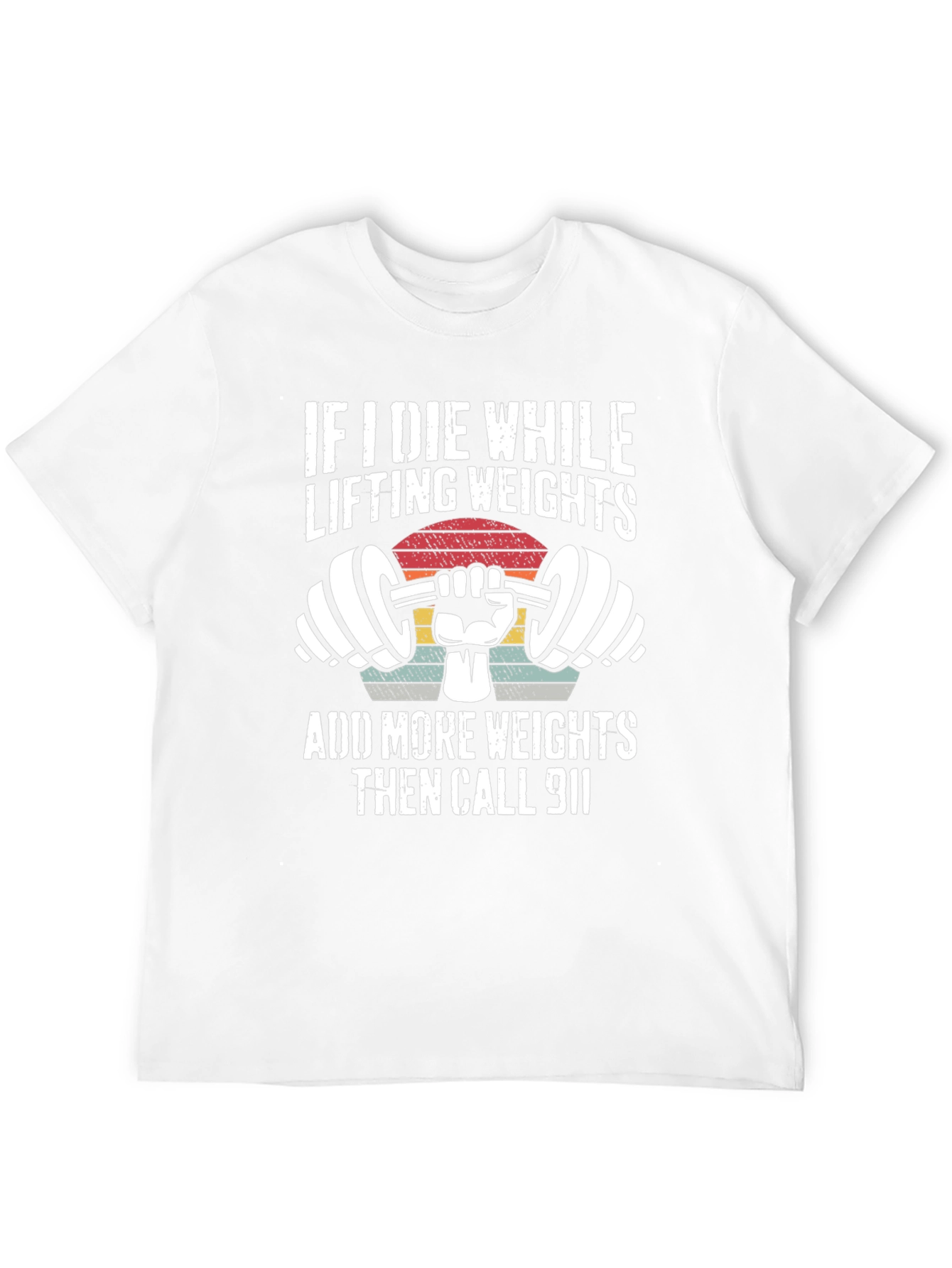 Weightlifting T-Shirt: Add More Weights