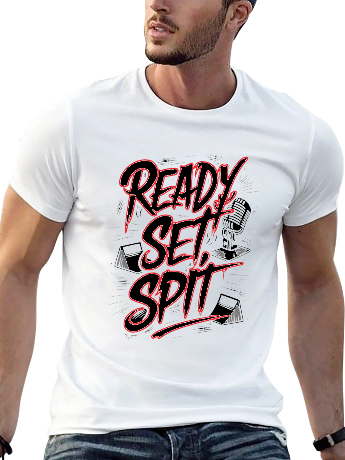 Ready Set Spit Graphic Tee