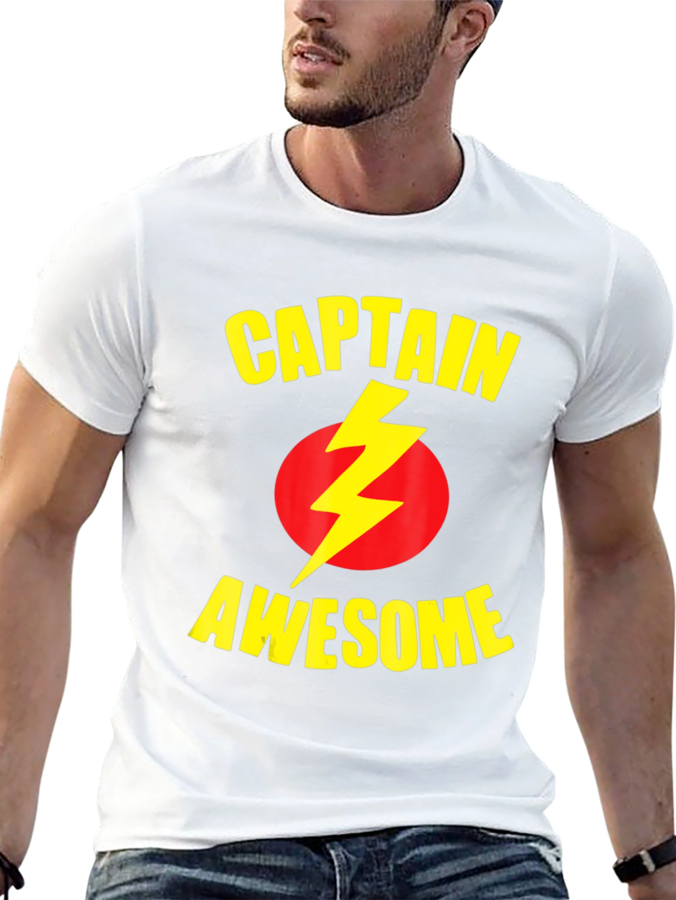 Captain Awesome T-Shirt - Black