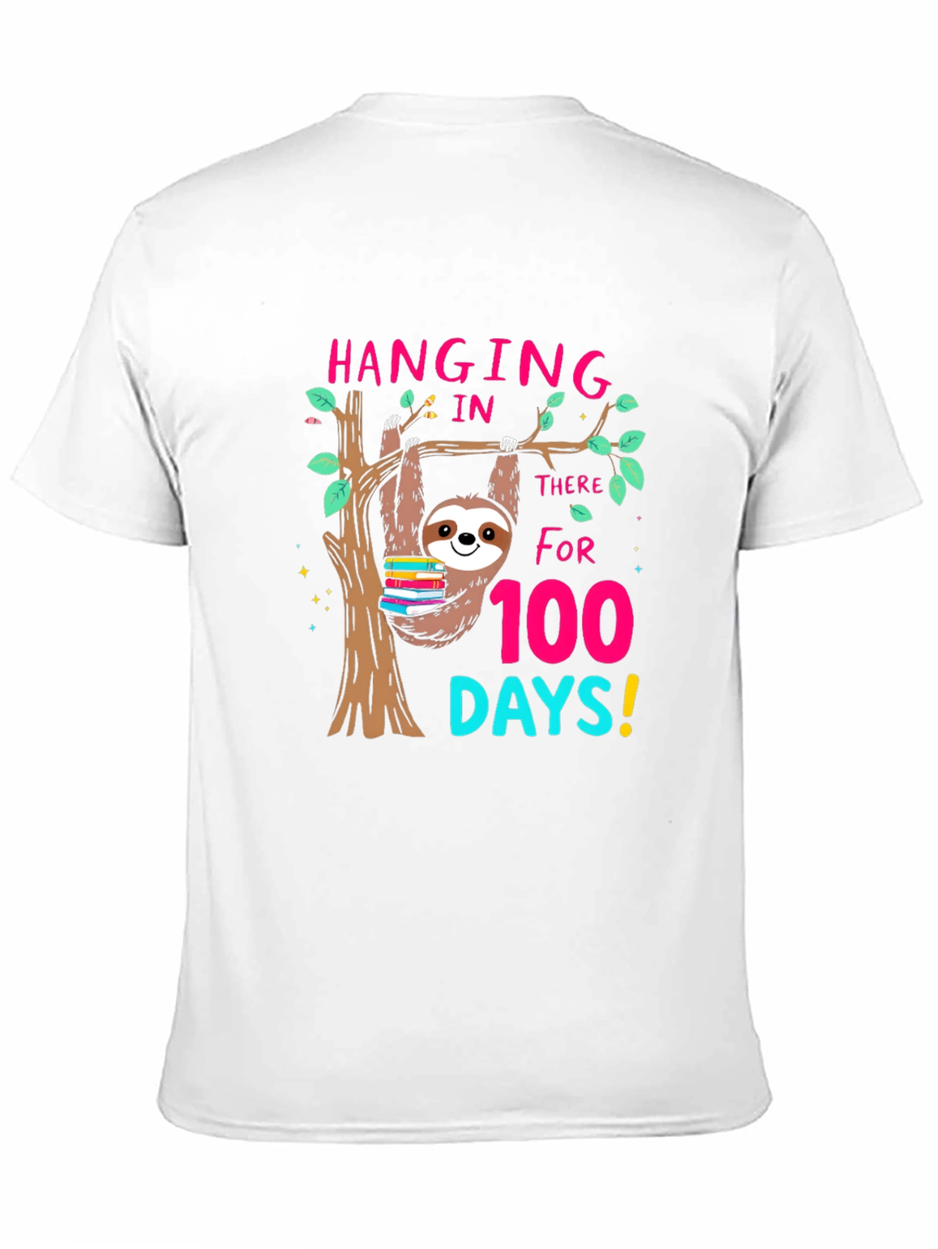 100 Days of School Sloth T-Shirt
