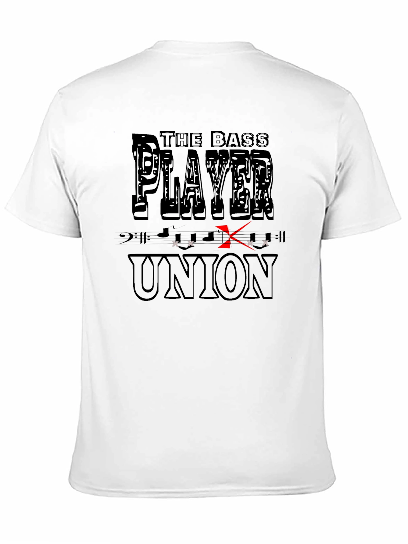 The Bass Player Union T-Shirt - Music Lover Tee