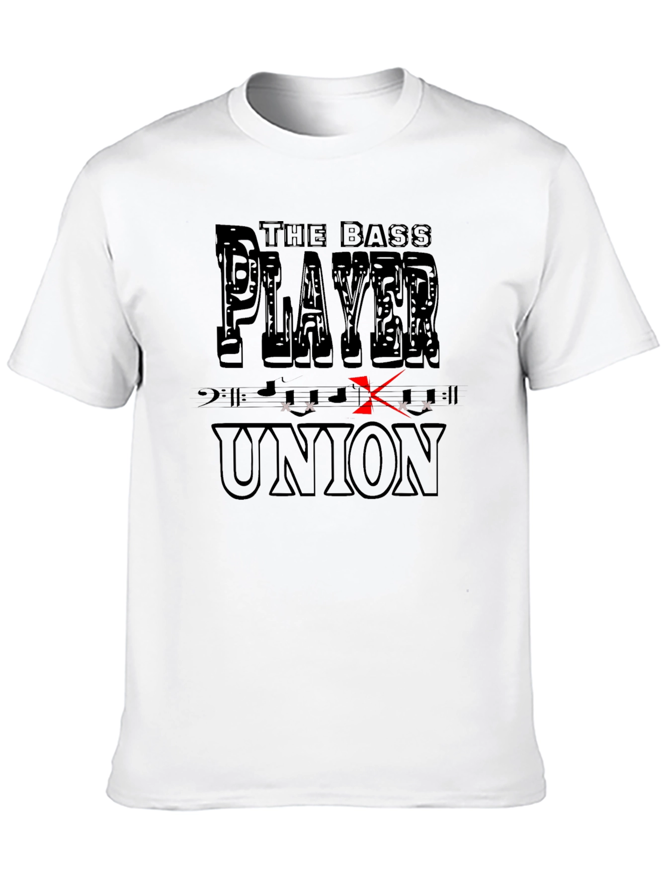 The Bass Player Union T-Shirt - Music Lover Tee