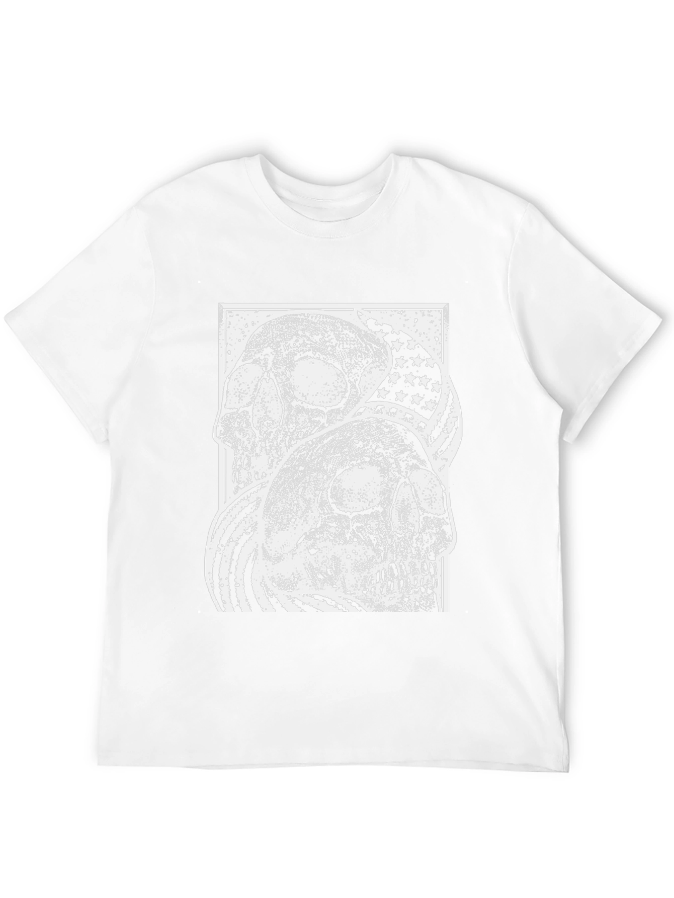 Skull American Flag Graphic Tee