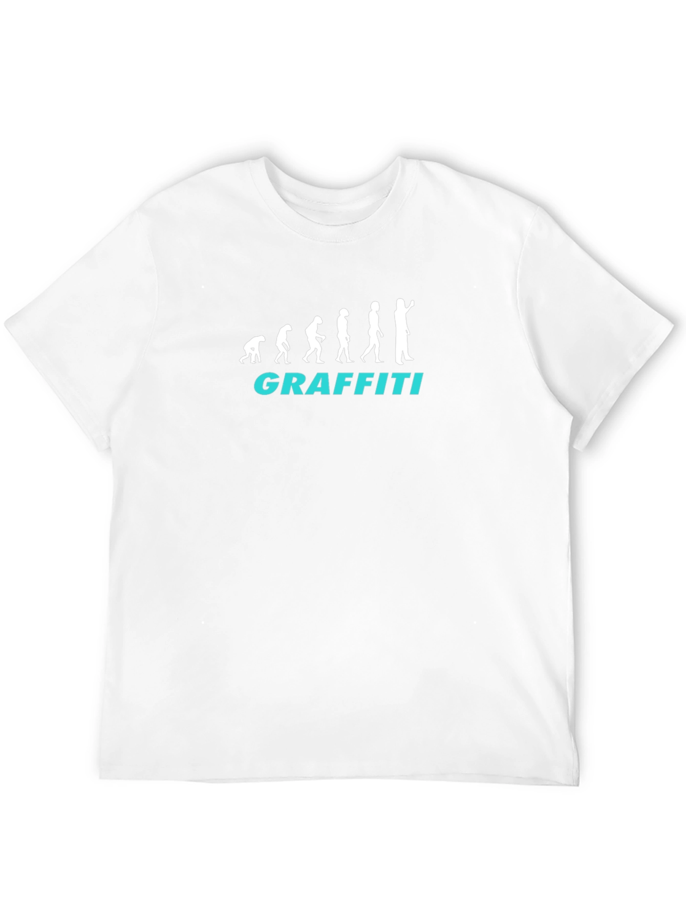 Evolution of Graffiti T-Shirt - Black Crew Neck Tee