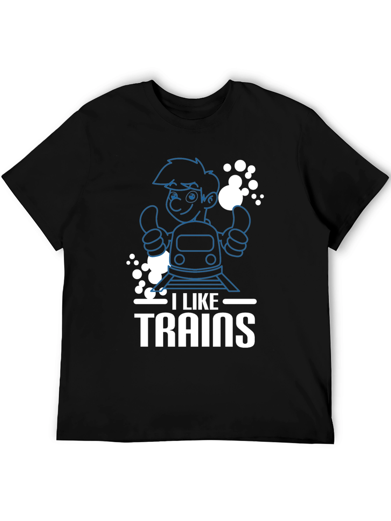 I Like Trains T-Shirt - Fun & Comfortable