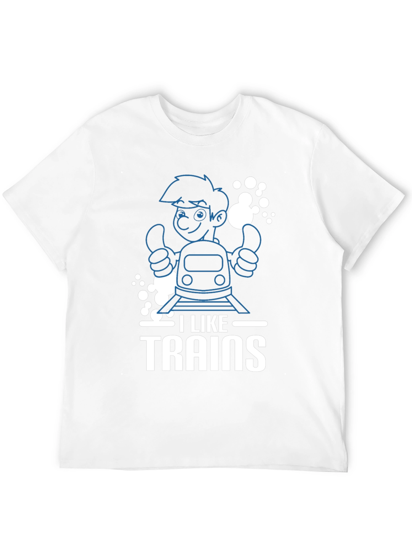 I Like Trains T-Shirt - Fun & Comfortable