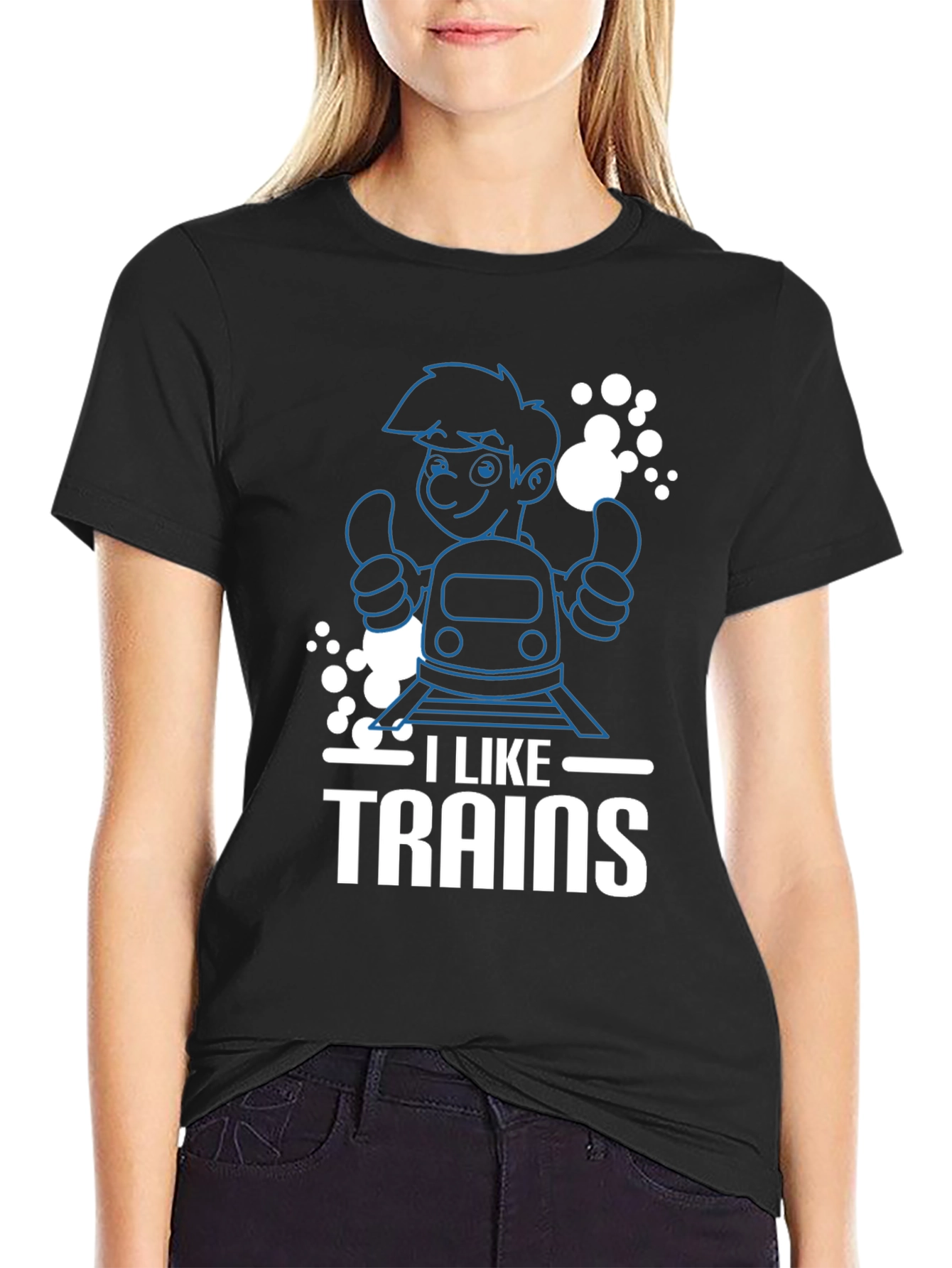 I Like Trains T-Shirt - Fun & Comfortable