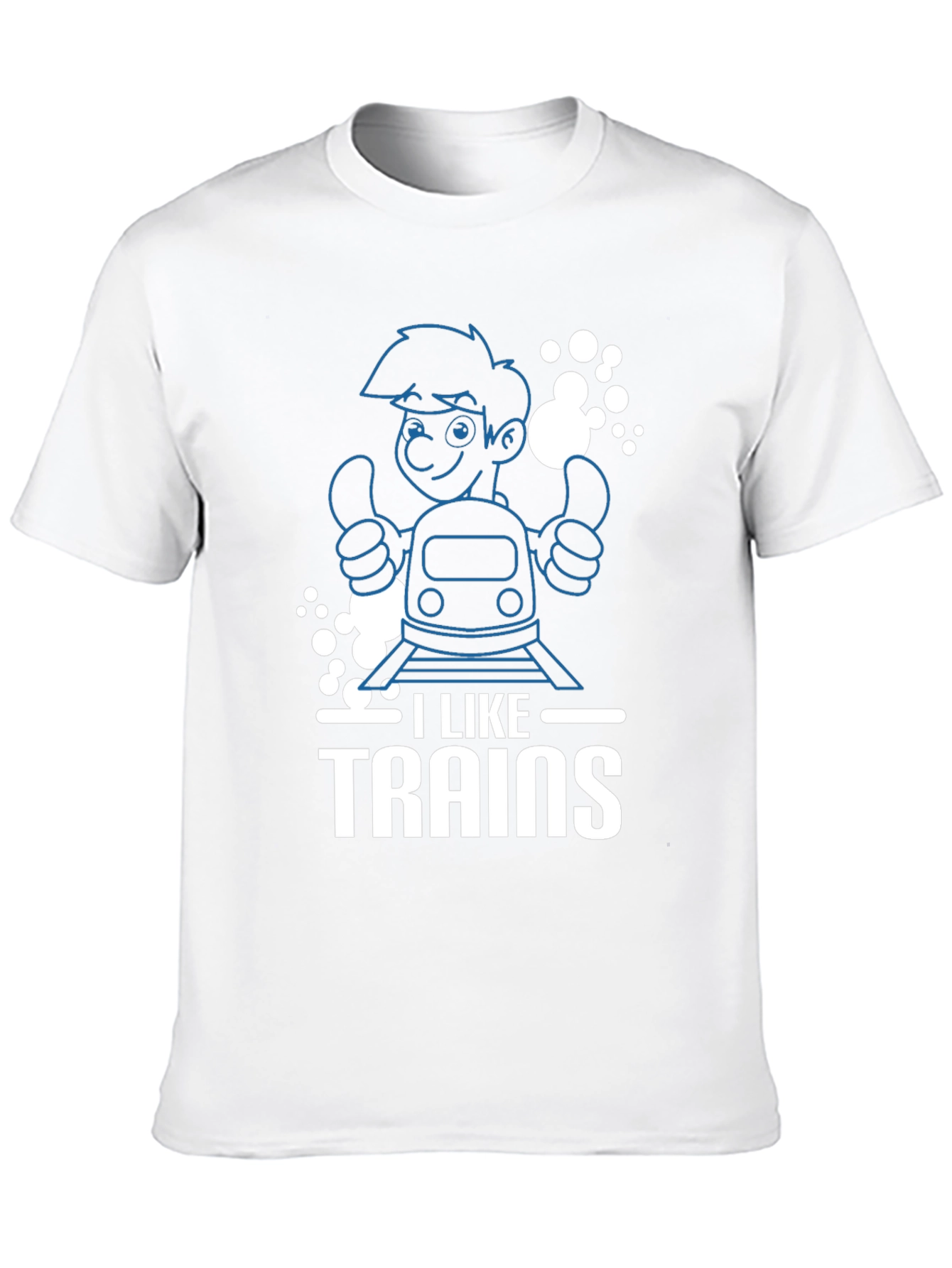 I Like Trains T-Shirt - Fun & Comfortable
