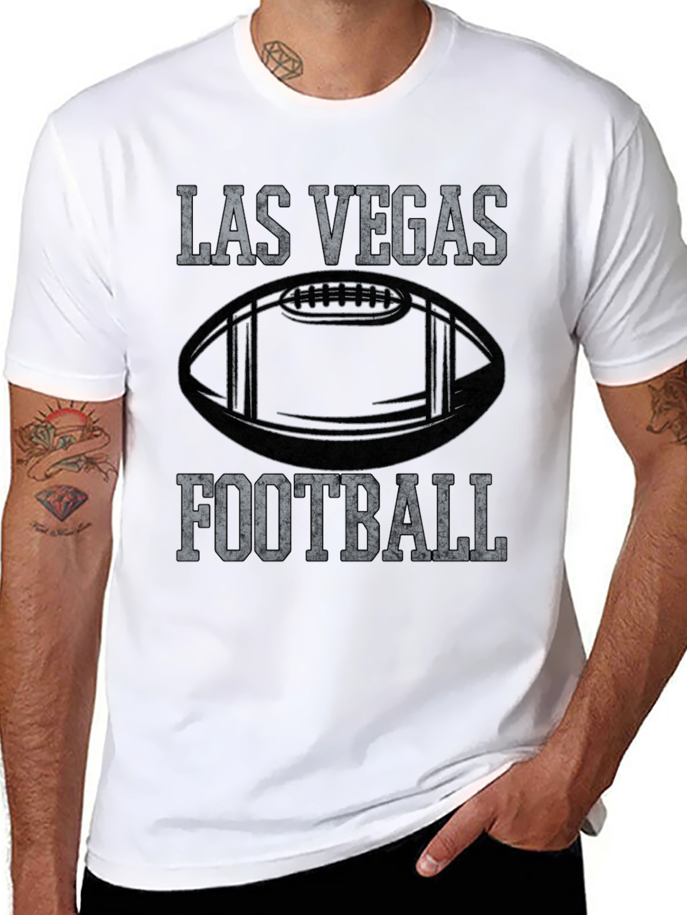 Las Vegas Football Graphic T-Shirt