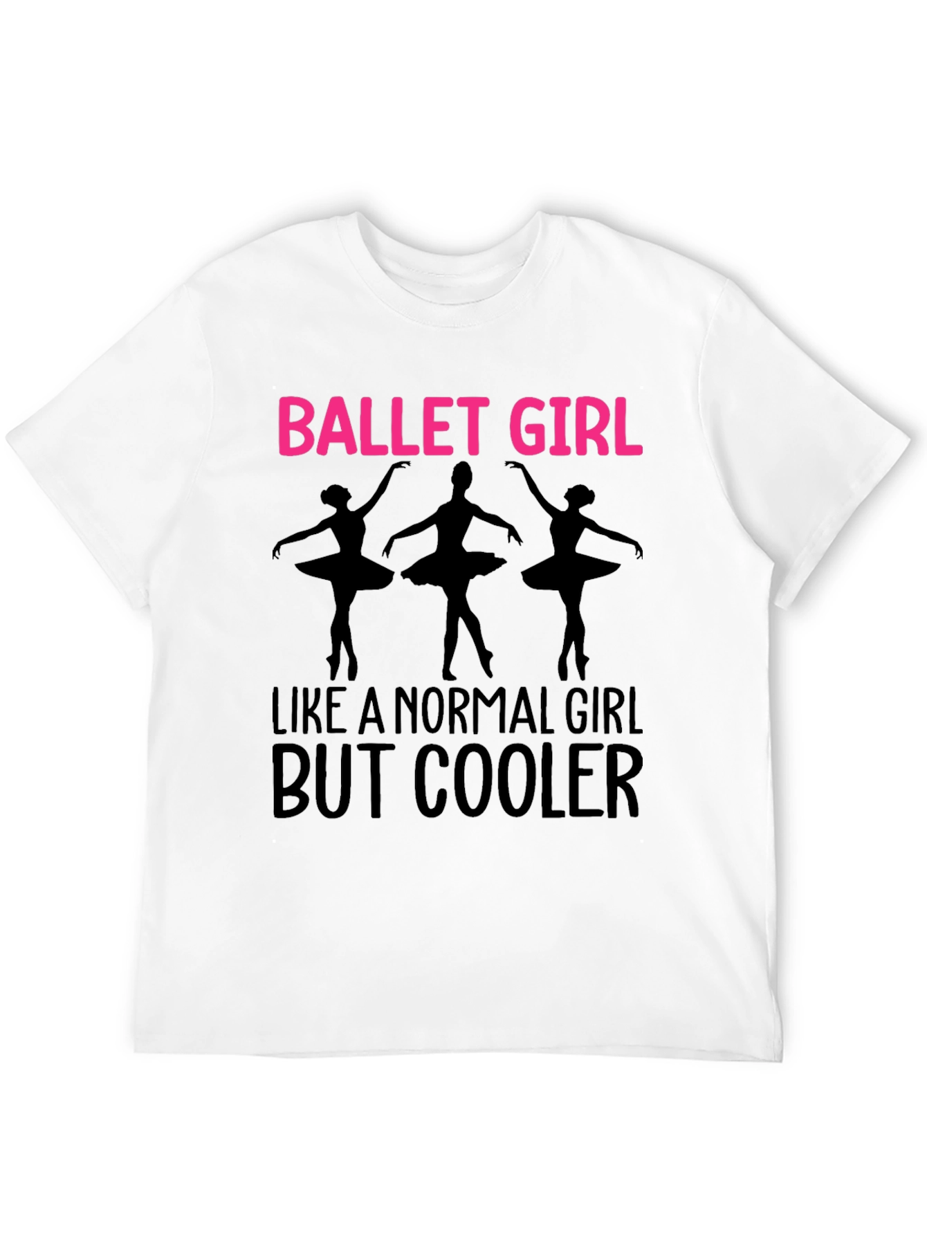 Ballet Girl T-Shirt - Dance Lover Tee
