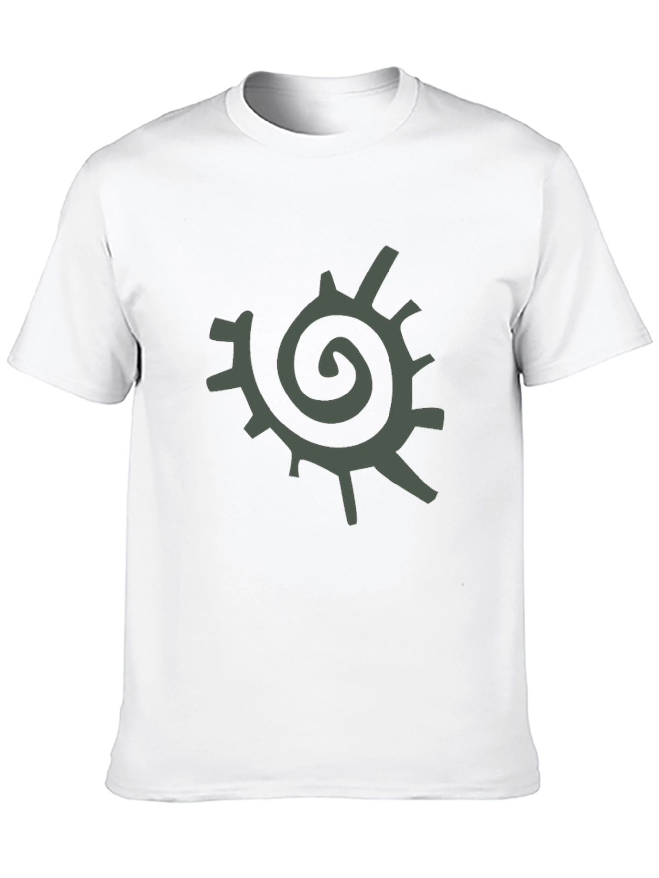 Spiral Graphic Tee - Modern Casual Style