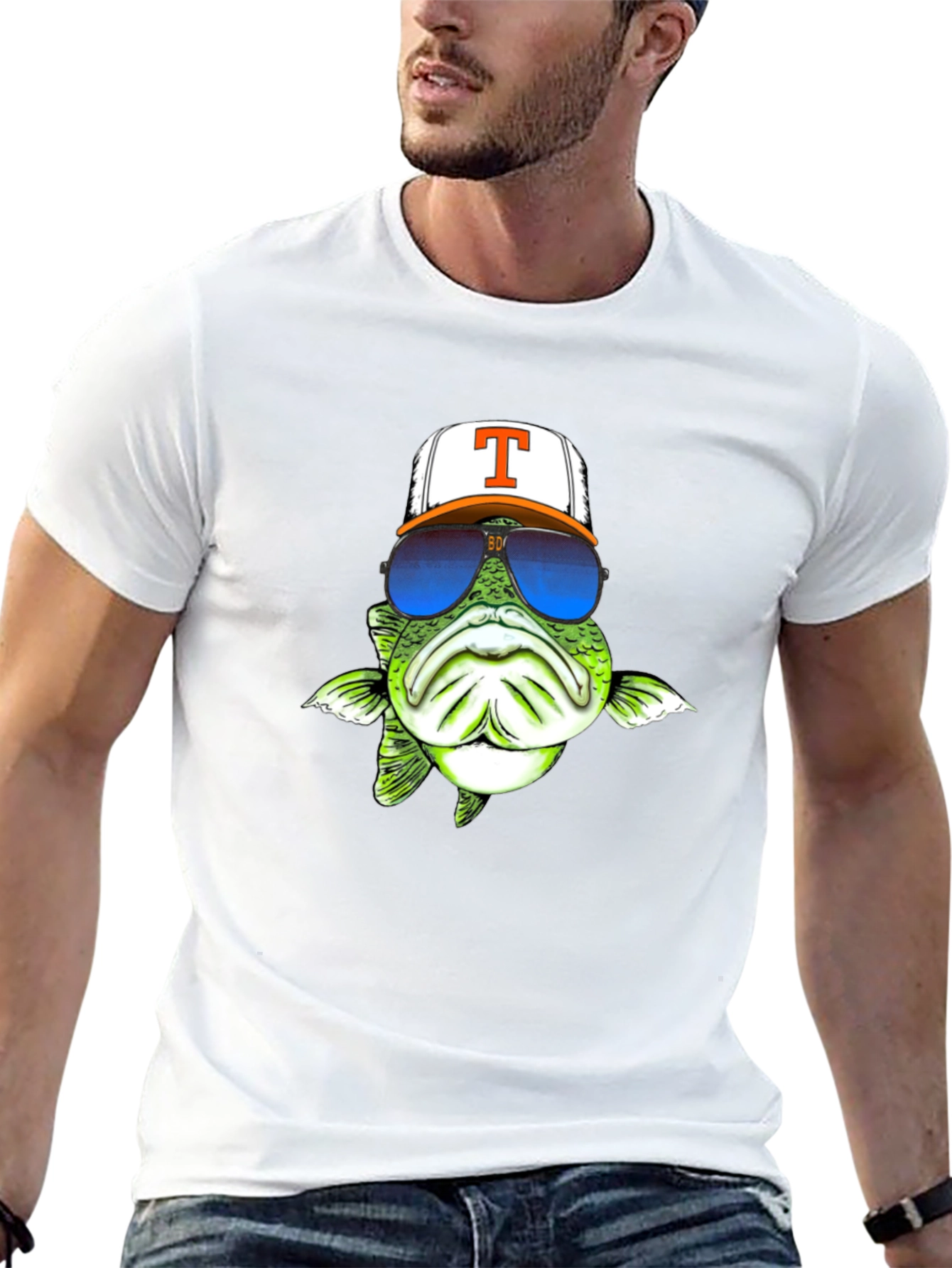 Cool Fish Graphic Tee