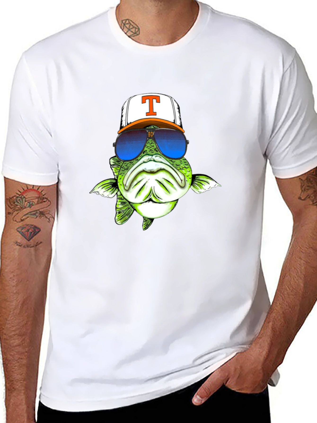 Cool Fish Graphic Tee
