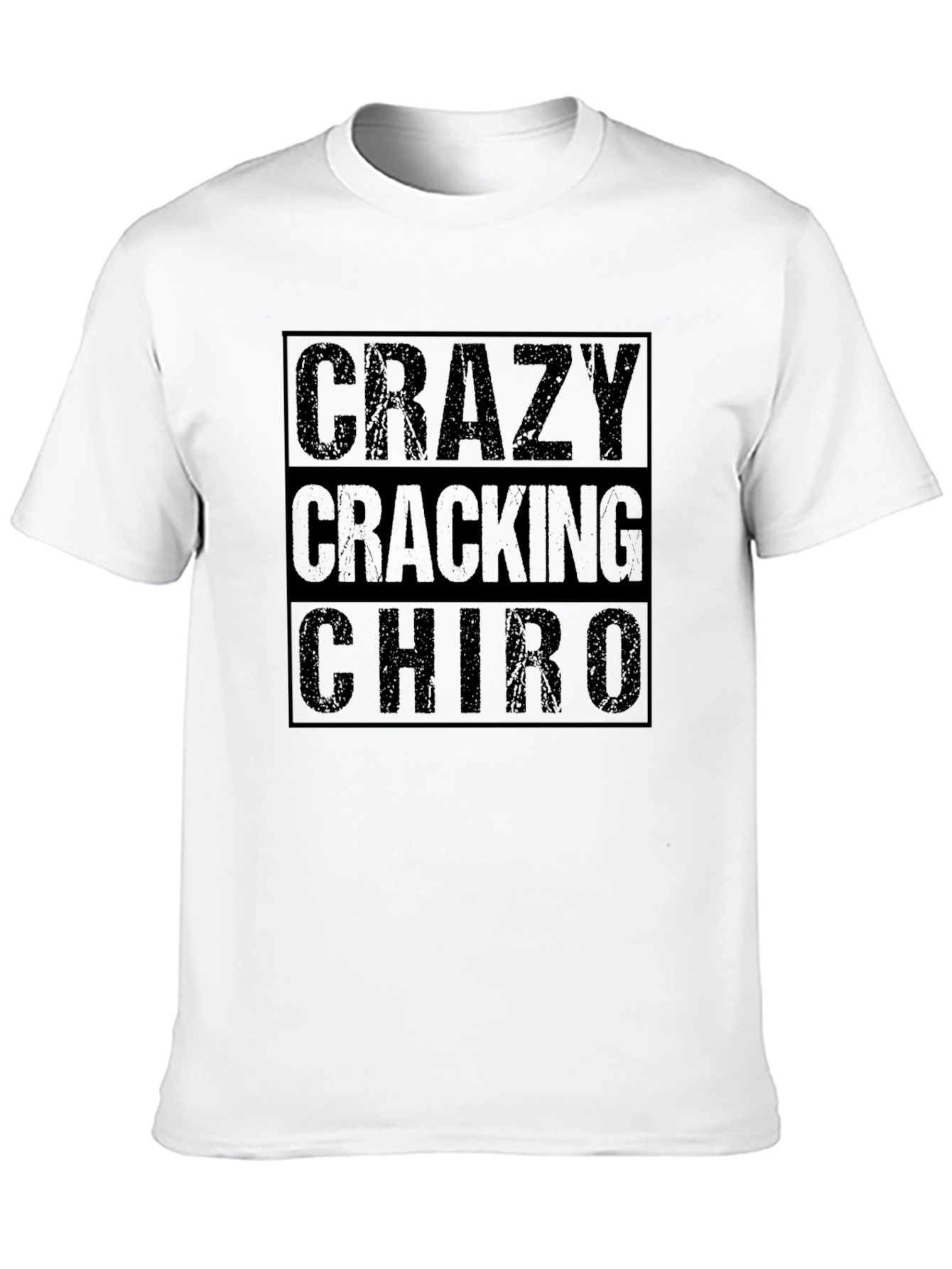 Crazy Cracking Chiro Graphic Tee - Chiropractor Shirt