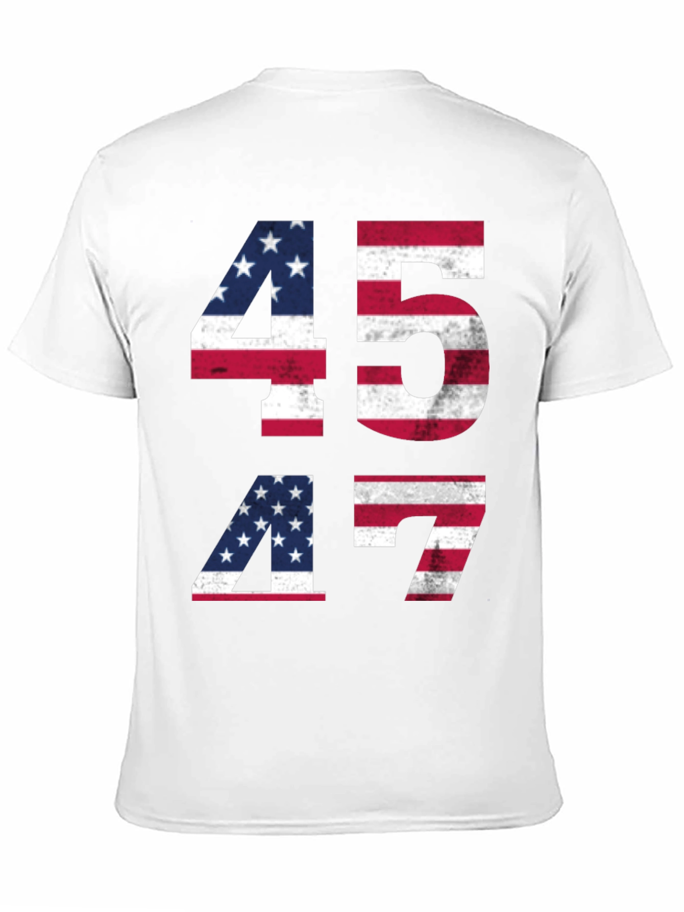 45 47 American Flag Patriotic T-Shirt
