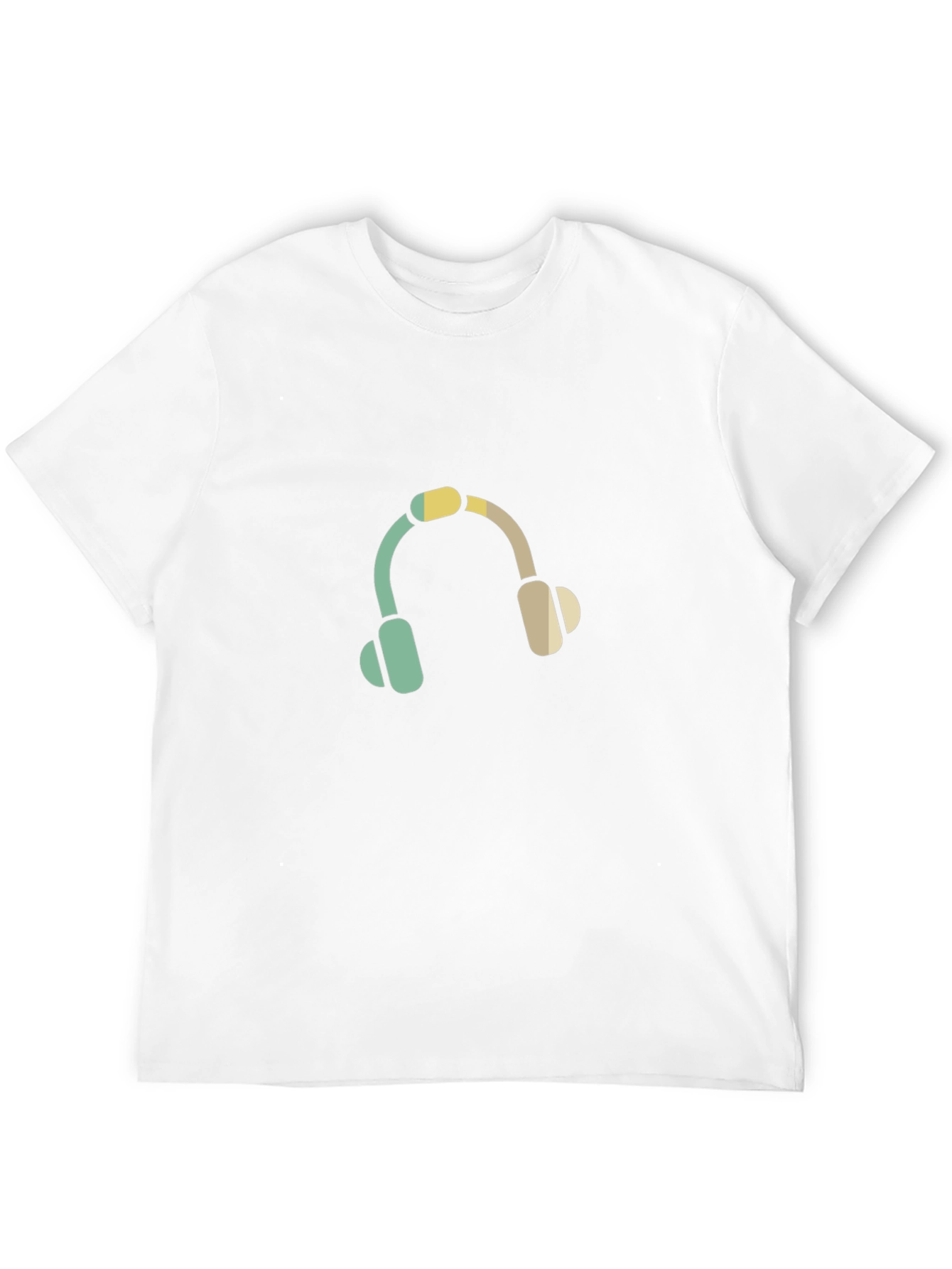 Modern Headphone Graphic Tee - Casual Comfort