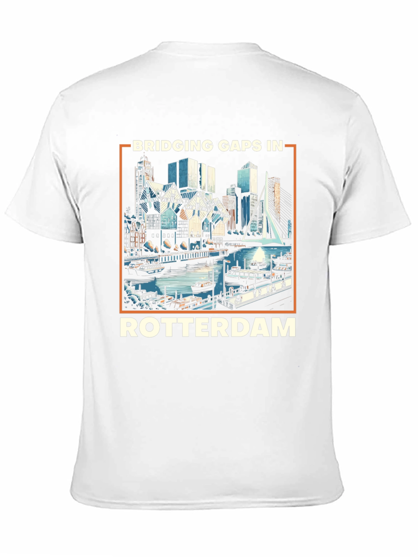 Rotterdam Skyline Graphic Tee