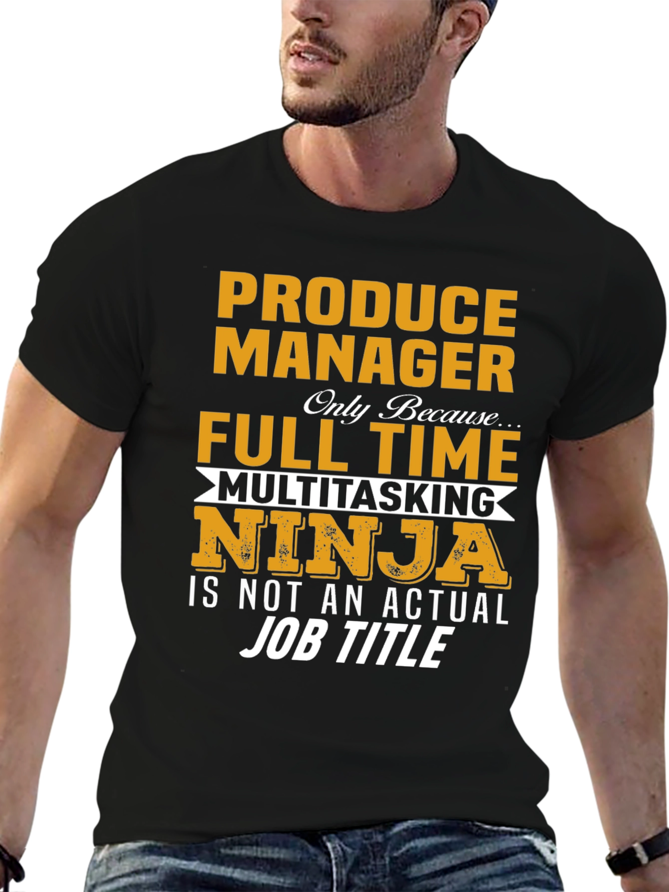 Produce Manager Multitasking Ninja T-Shirt