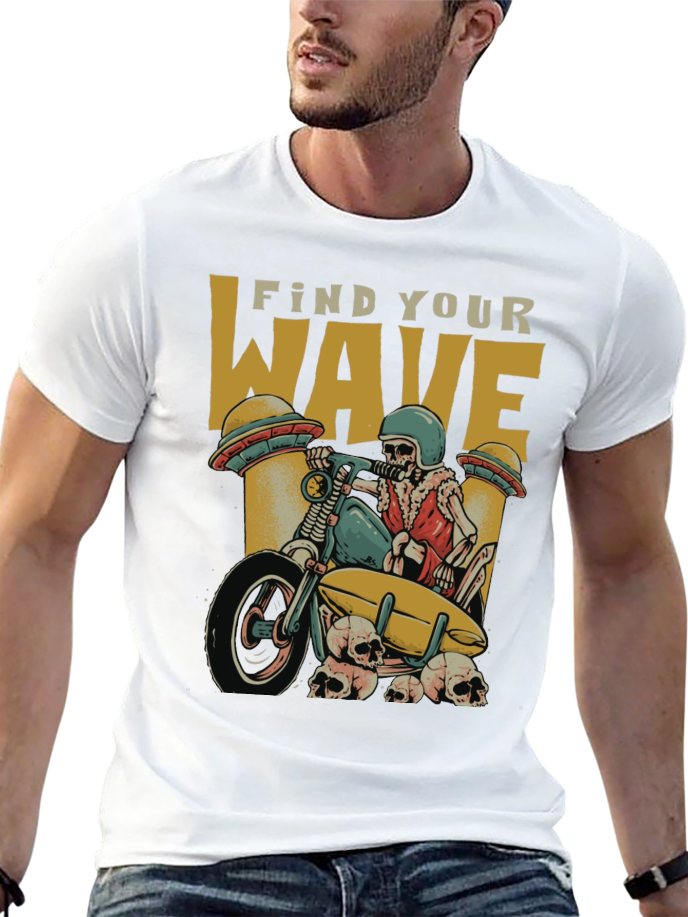 Find Your Wave Graphic T-Shirt