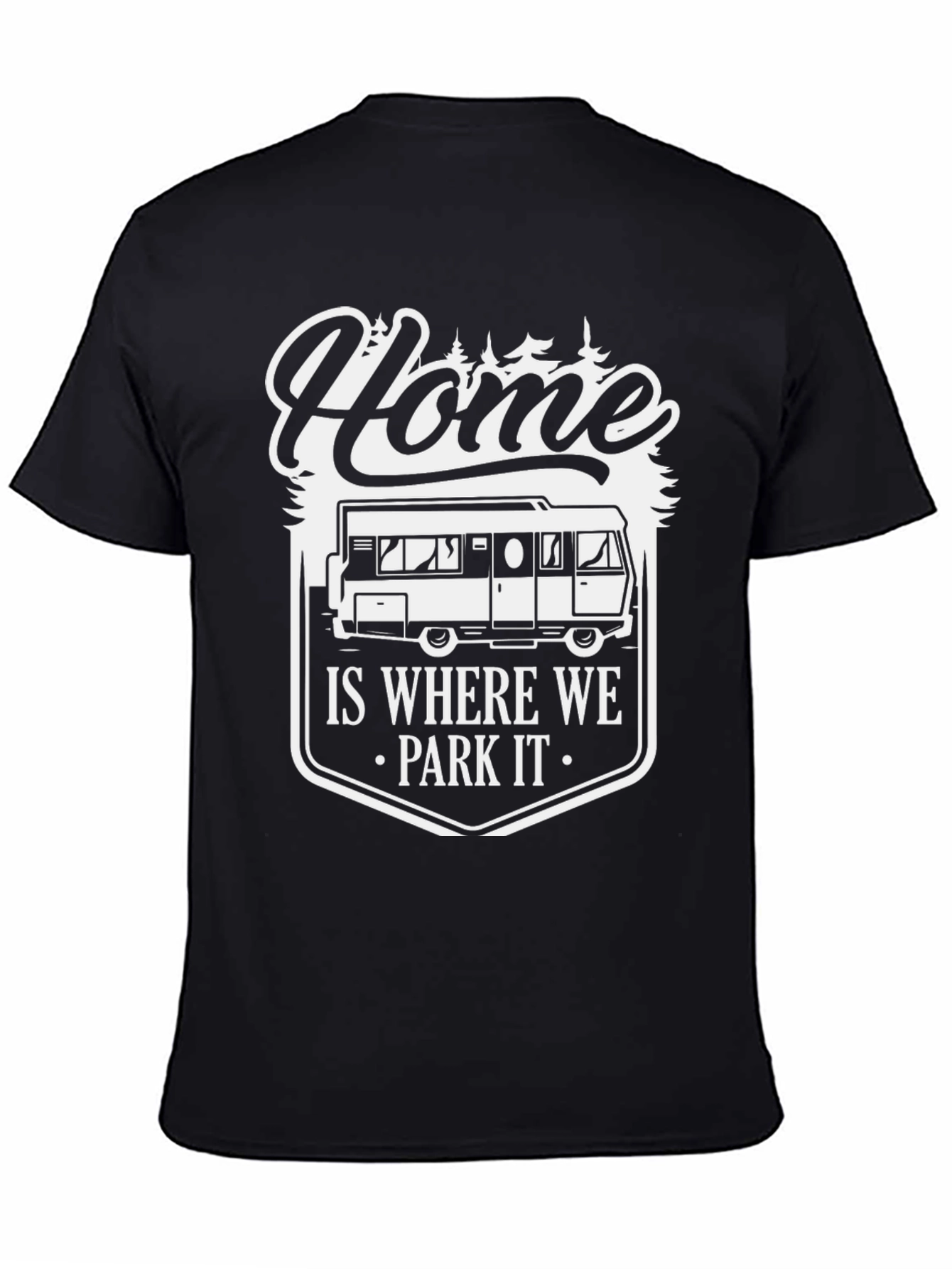 Home is Where We Park It RV Camping T-Shirt