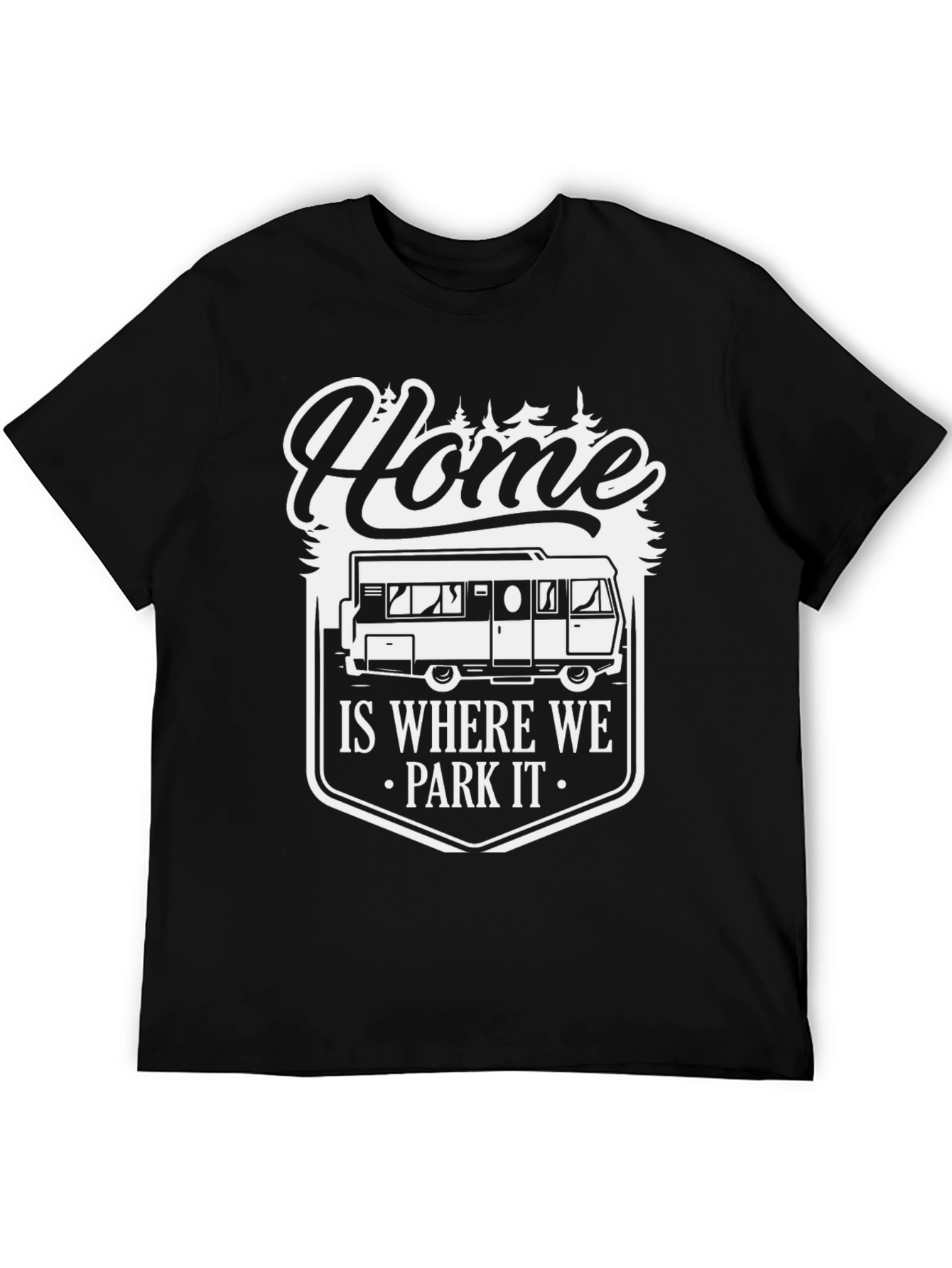 Home is Where We Park It RV Camping T-Shirt