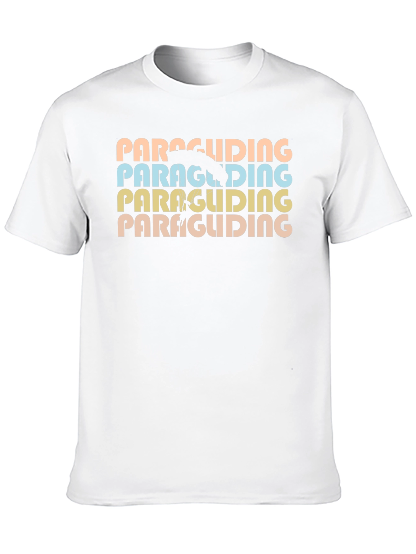Paragliding Retro Style T-Shirt