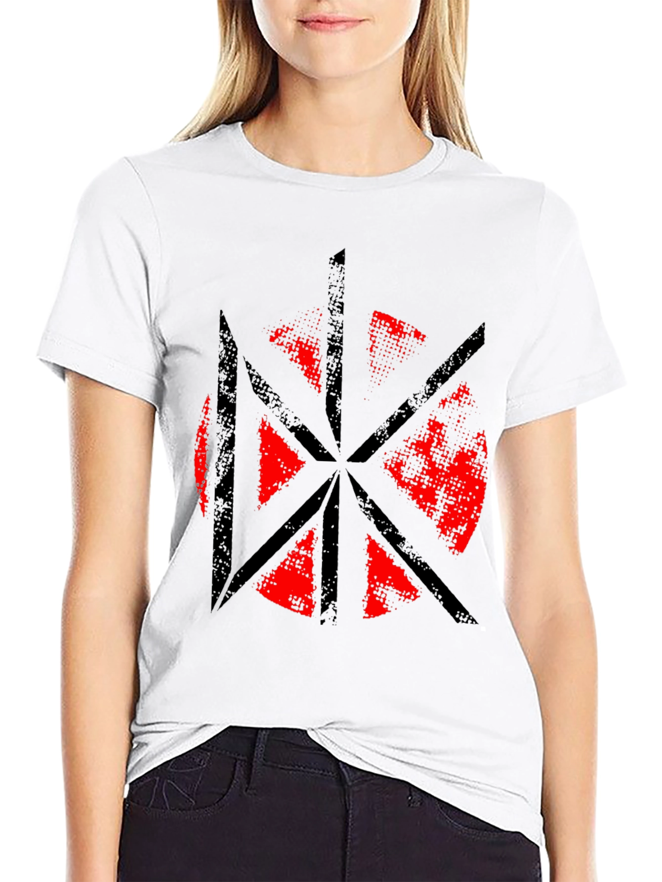 Distressed Graphic Tee - Punk Rock Style