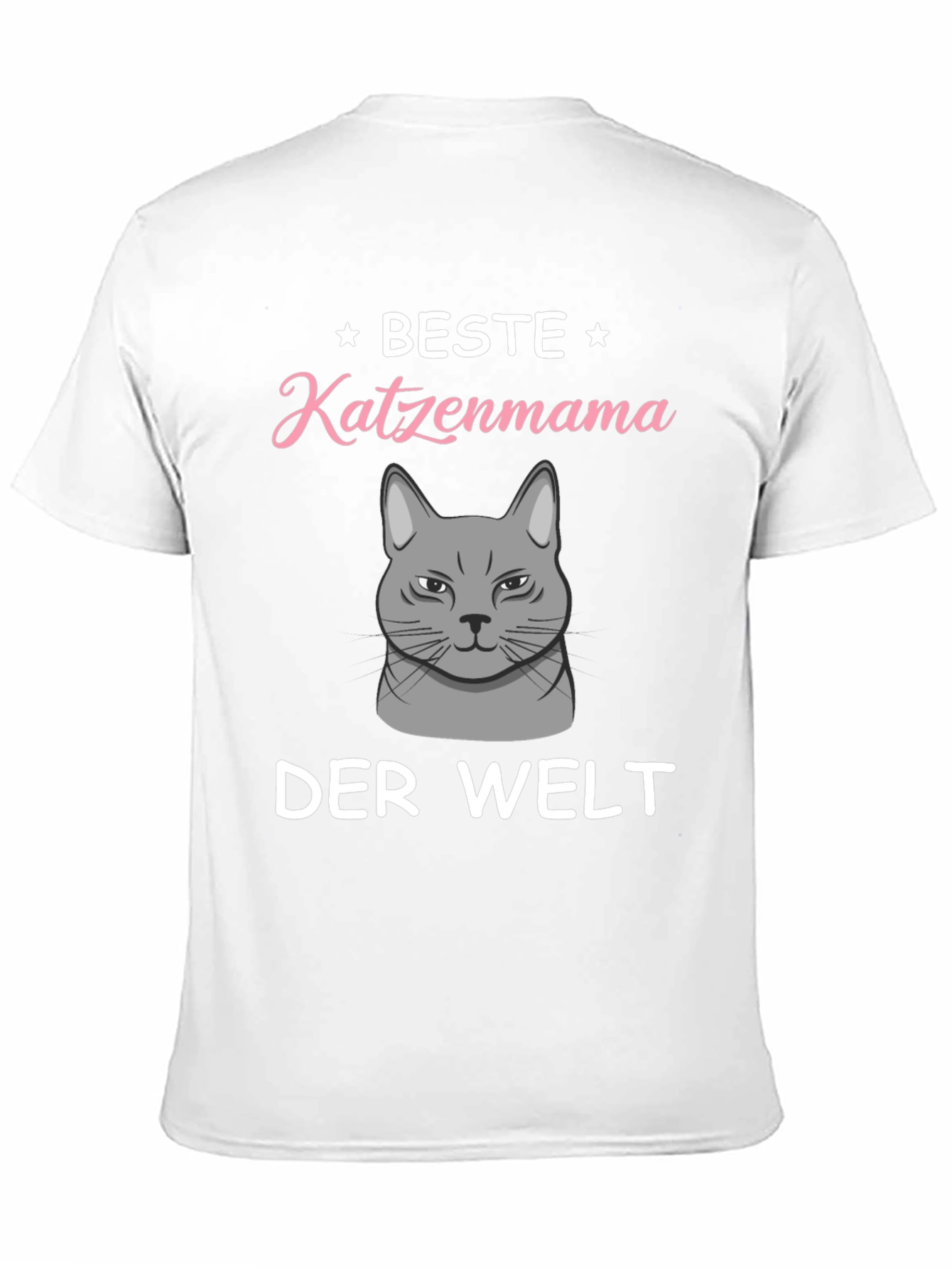 Best Cat Mama T-Shirt - German Text Design