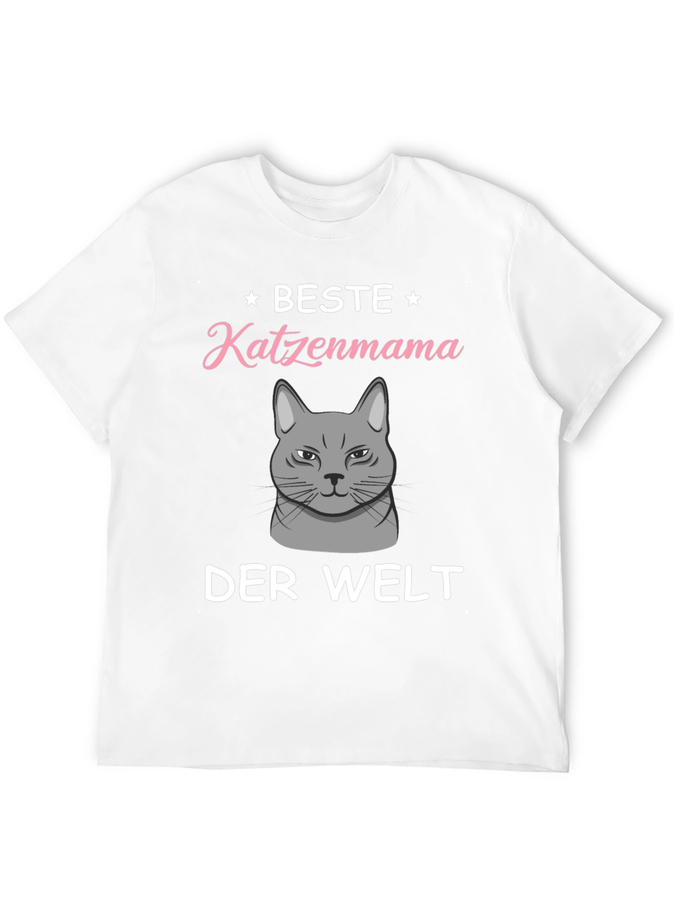 Best Cat Mama T-Shirt - German Text Design